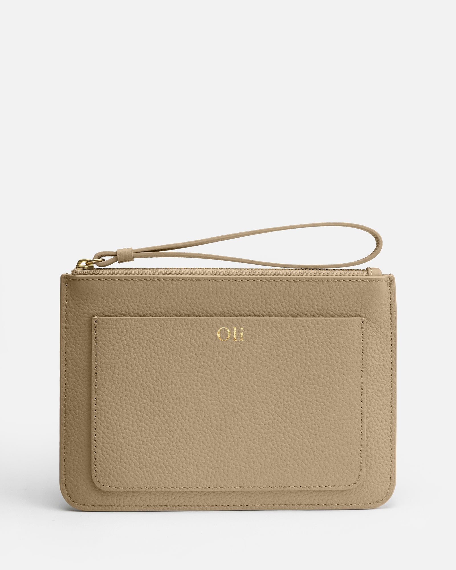 Image of Bags. Product name - Olivia Pouch Sepia in Sepia colour by brand - GROUP48