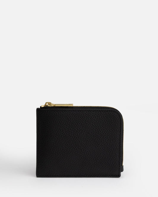 GROUP48 Olivia Wallet With Card Holder (Black)