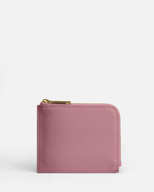 GROUP48 Olivia Wallet With Card Holder Musk (Mauve)