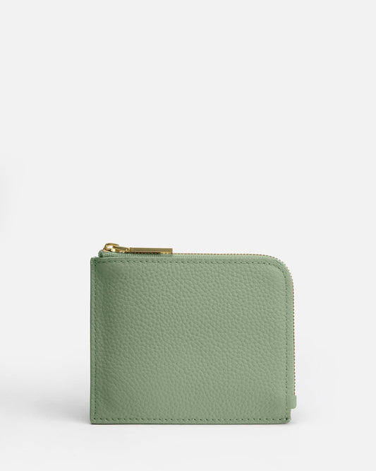 GROUP48 Olivia Wallet With Card Holder (Sage)