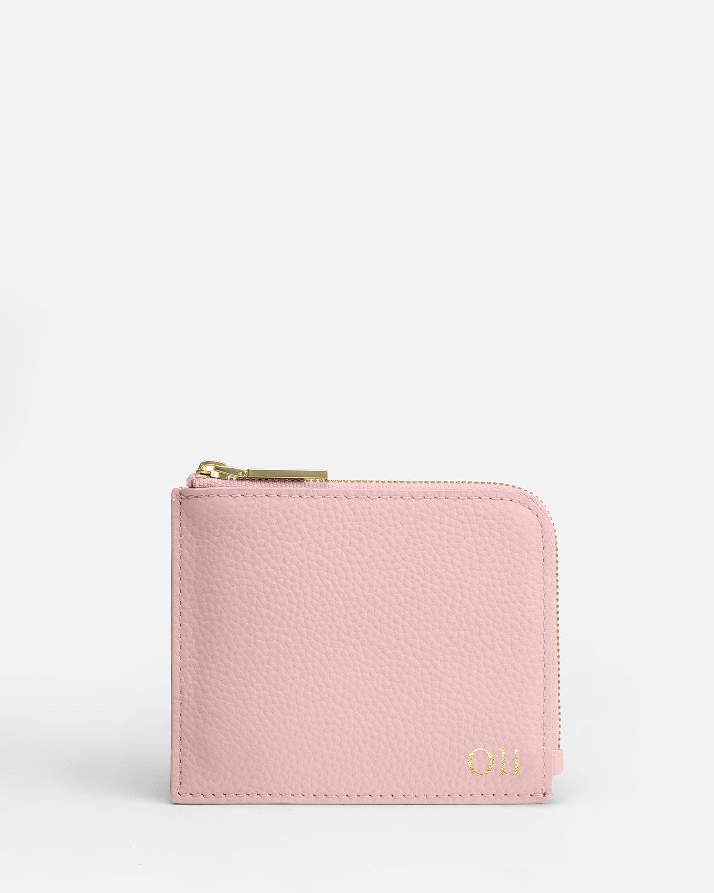 Image of Wallets & Money Clips. Product name - Olivia Wallet With Card Holder Soft Pink in Pink colour by brand - The Daily Edited