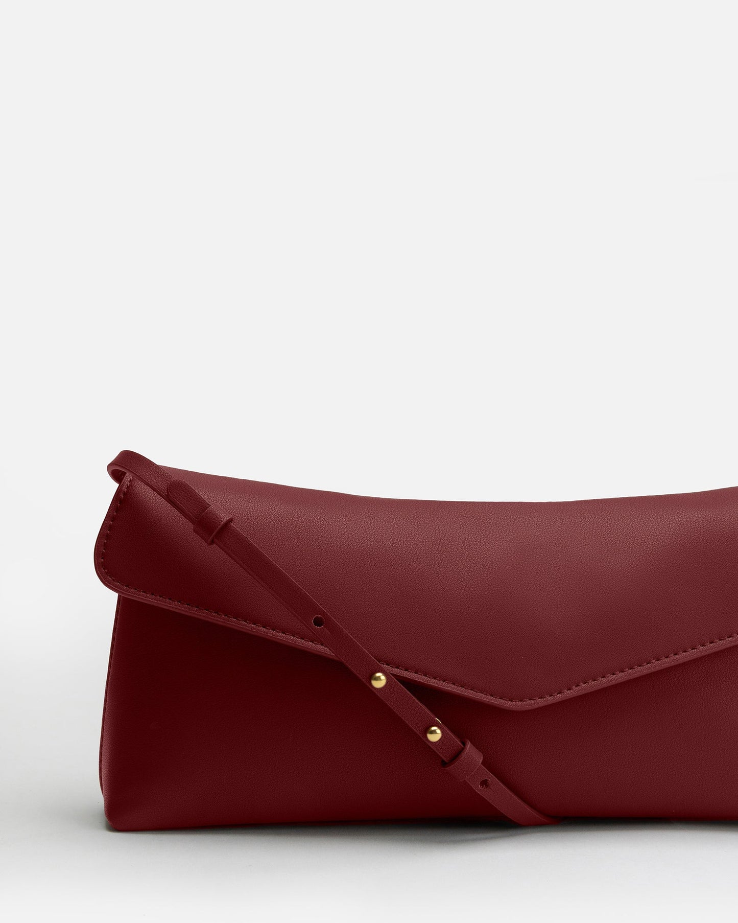 The Daily Edited Zaphia Evening Shoulder Bag Ruby (Wine)