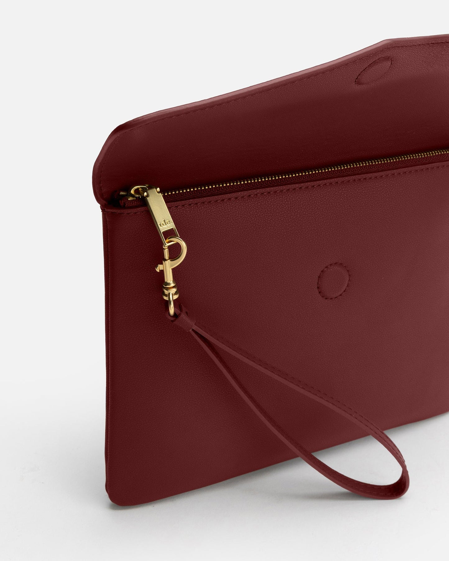 The Daily Edited Zaphia Clutch Pouch Ruby (Wine)