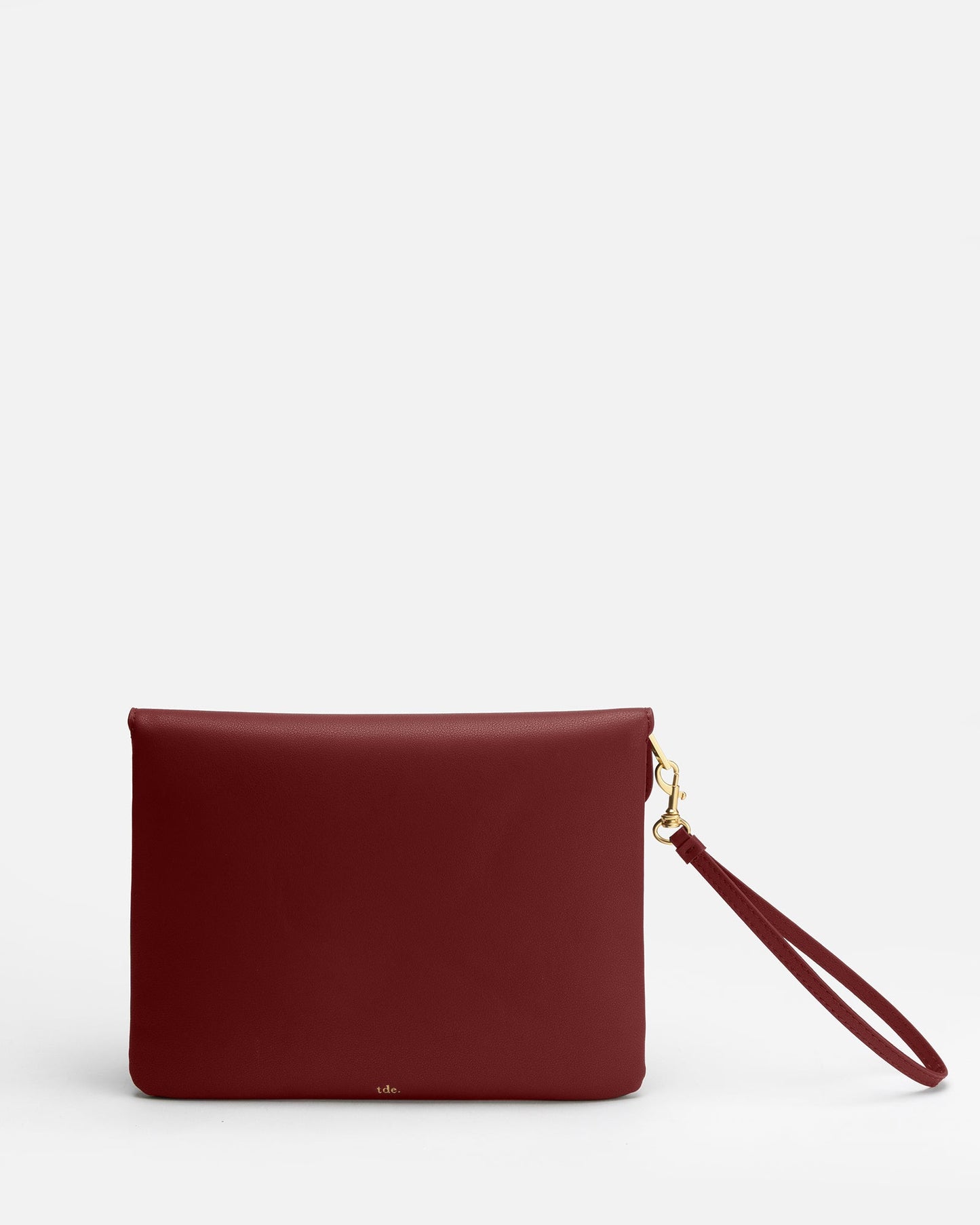 The Daily Edited Zaphia Clutch Pouch Ruby (Wine)