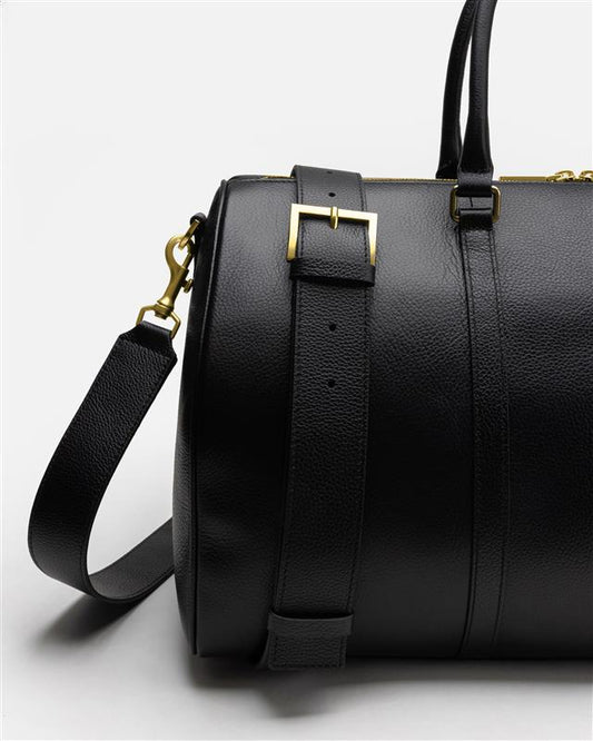 Image of Bags. Product name - Jude Weekend Bag Small Black and Gold in Black colour by brand - GROUP48