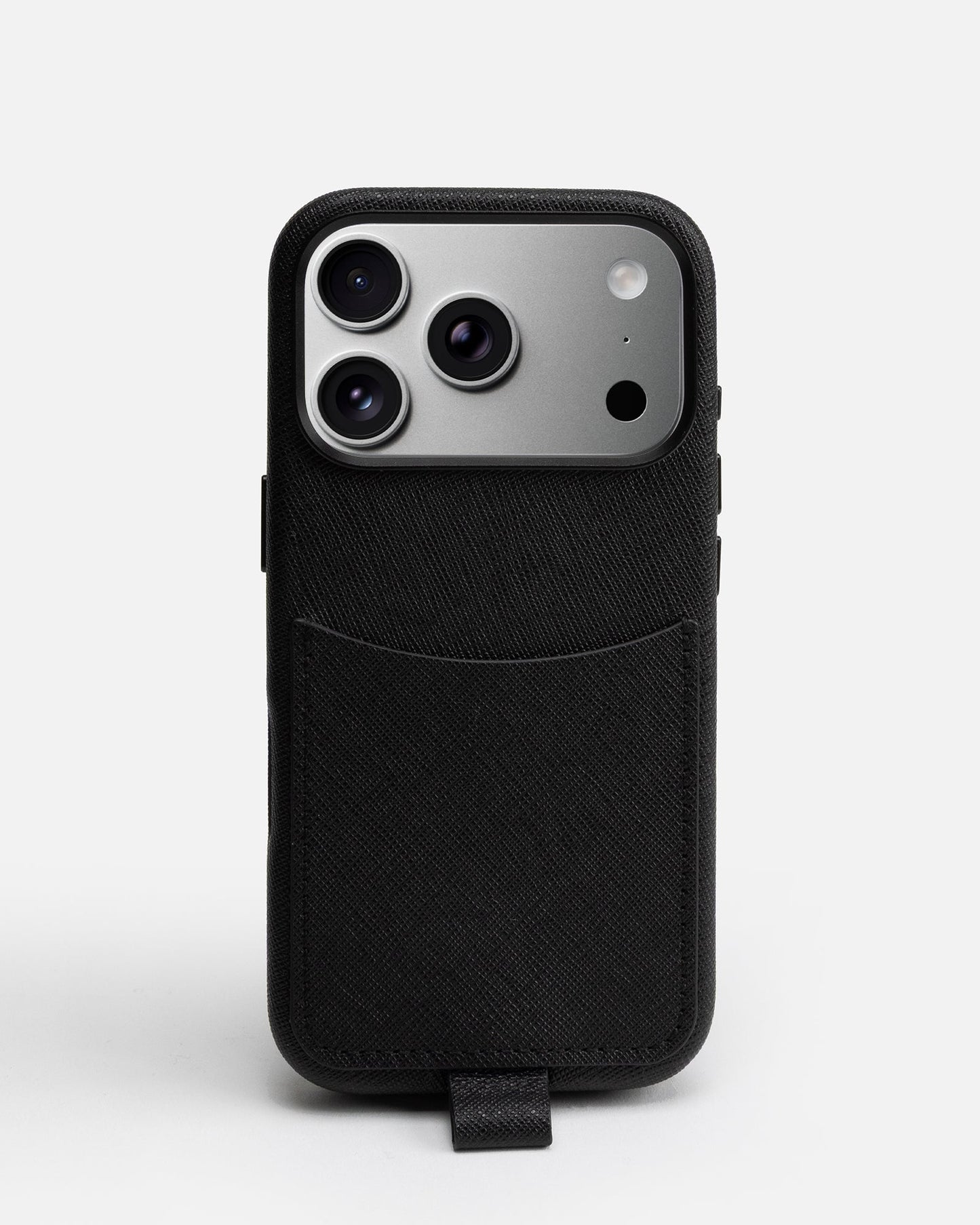 GROUP48 iPhone 17 Pro Case with Crossbody Strap (Black)