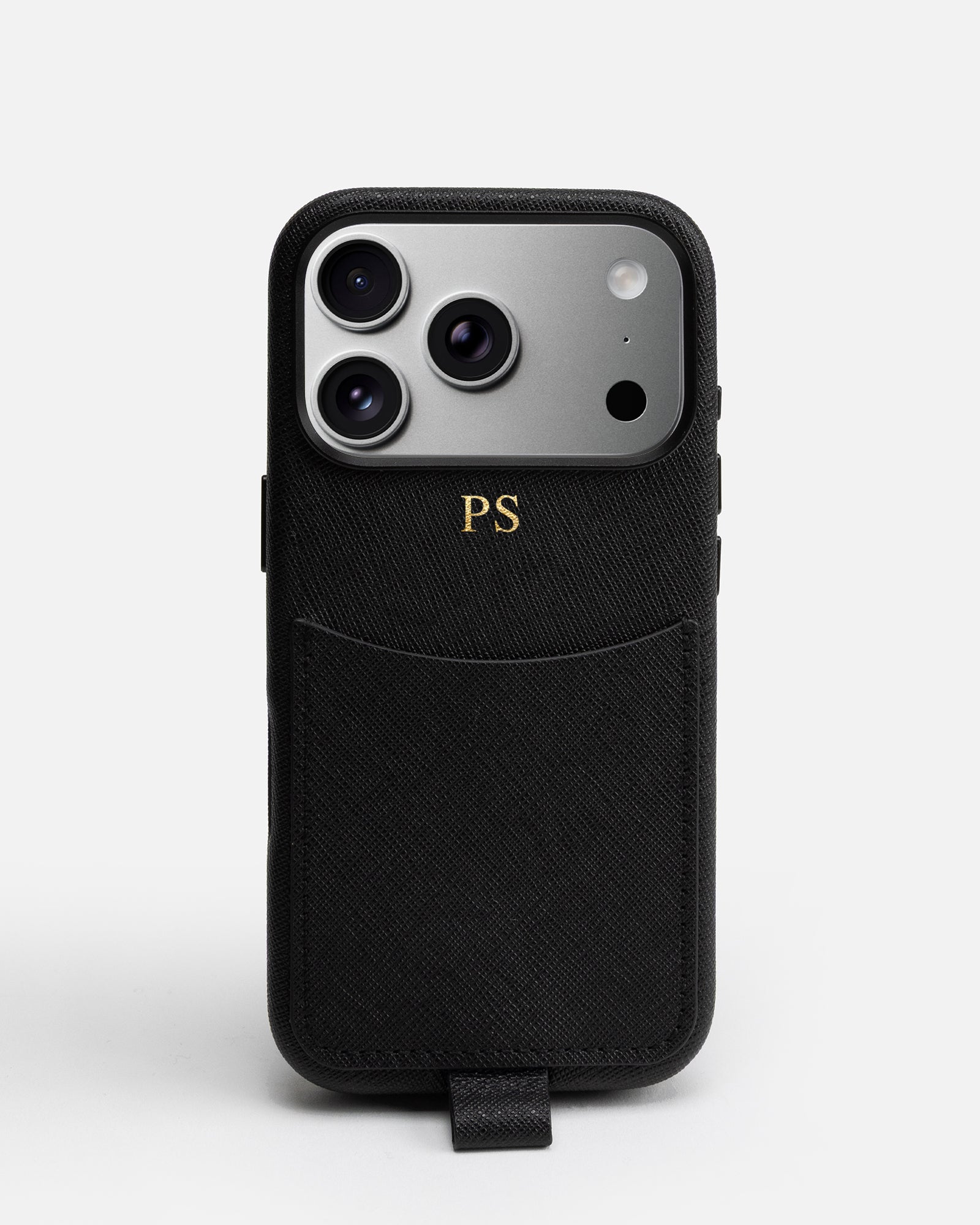 Image of Mobile Phone Cases. Product name - iPhone 17 Pro Case with Crossbody Strap Black in Black colour by brand - GROUP48