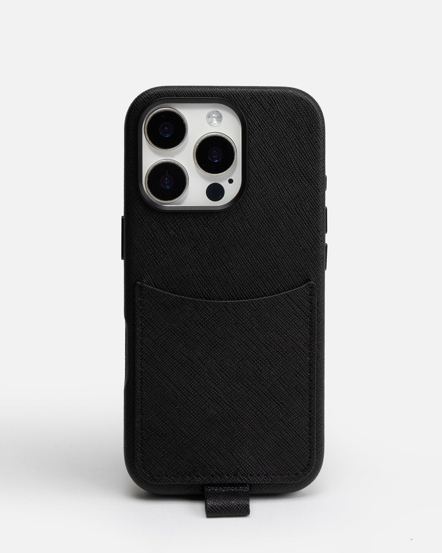 GROUP48 iPhone 16 Pro Case with Crossbody Strap (Black)