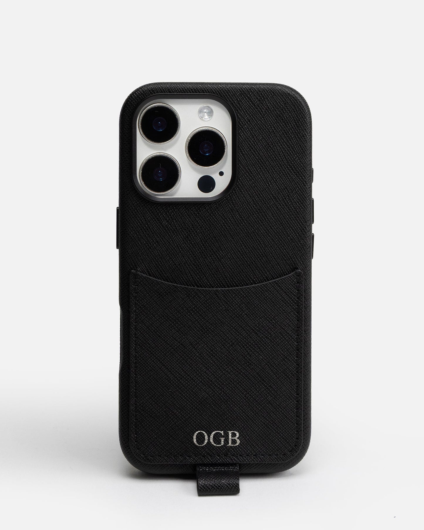 Image of Mobile Phone Cases. Product name - iPhone 16 Pro Case with Crossbody Strap Black in Black colour by brand - GROUP48