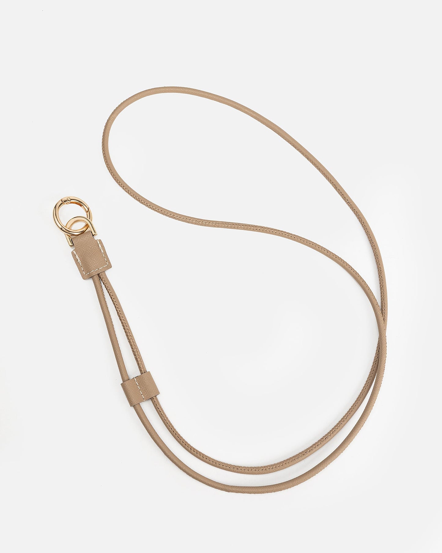 The Daily Edited iPhone 16 Pro Max Case with Crossbody Strap (Latte)