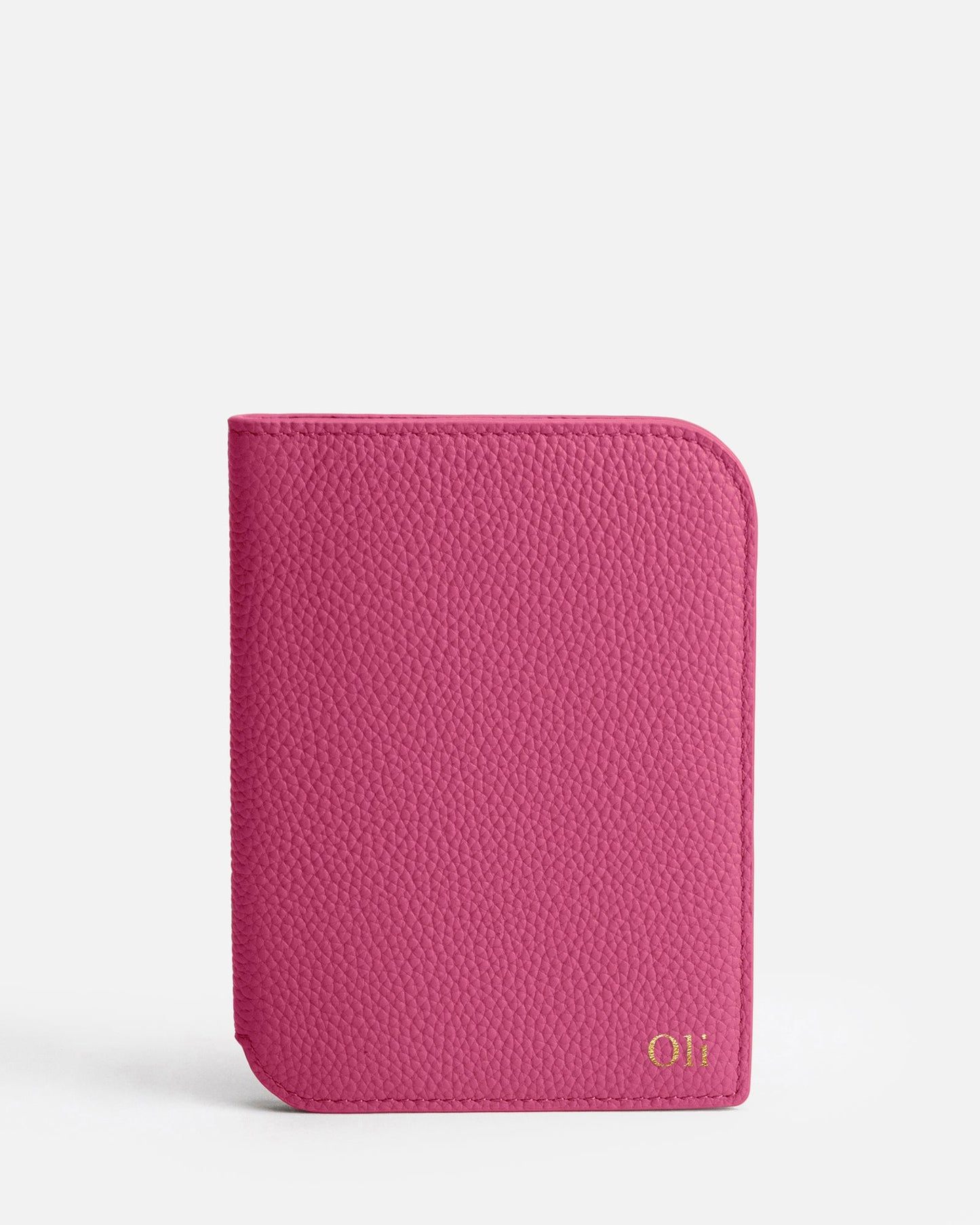 Image of Others. Product name - OLIVIA PASSPORT COVER in Fushia colour by brand - GROUP48