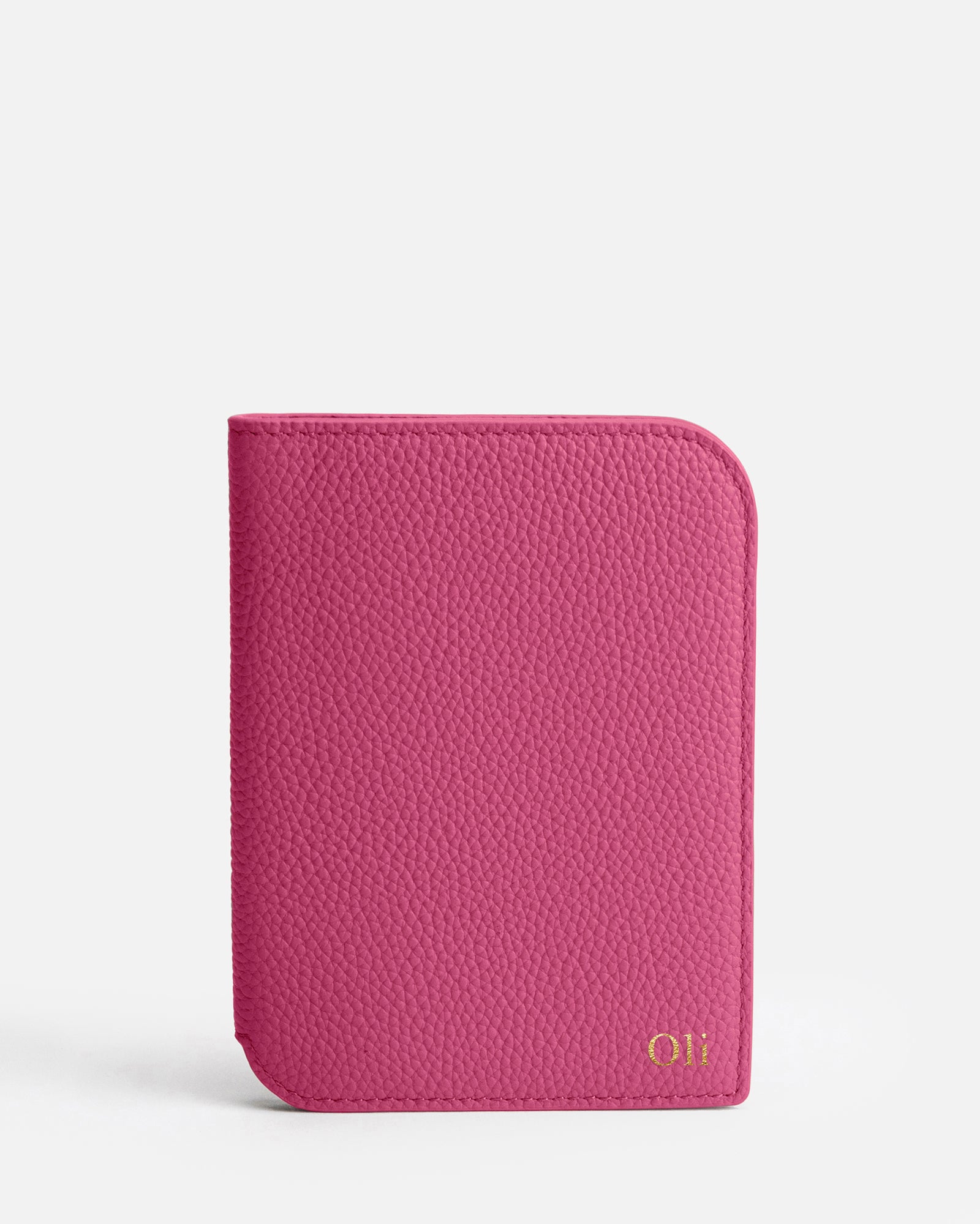 Image of Others. Product name - OLIVIA PASSPORT COVER in Fushia colour by brand - GROUP48