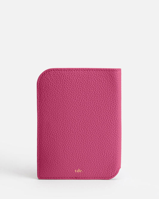 Image of Others. Product name - OLIVIA PASSPORT COVER in Fushia colour by brand - GROUP48