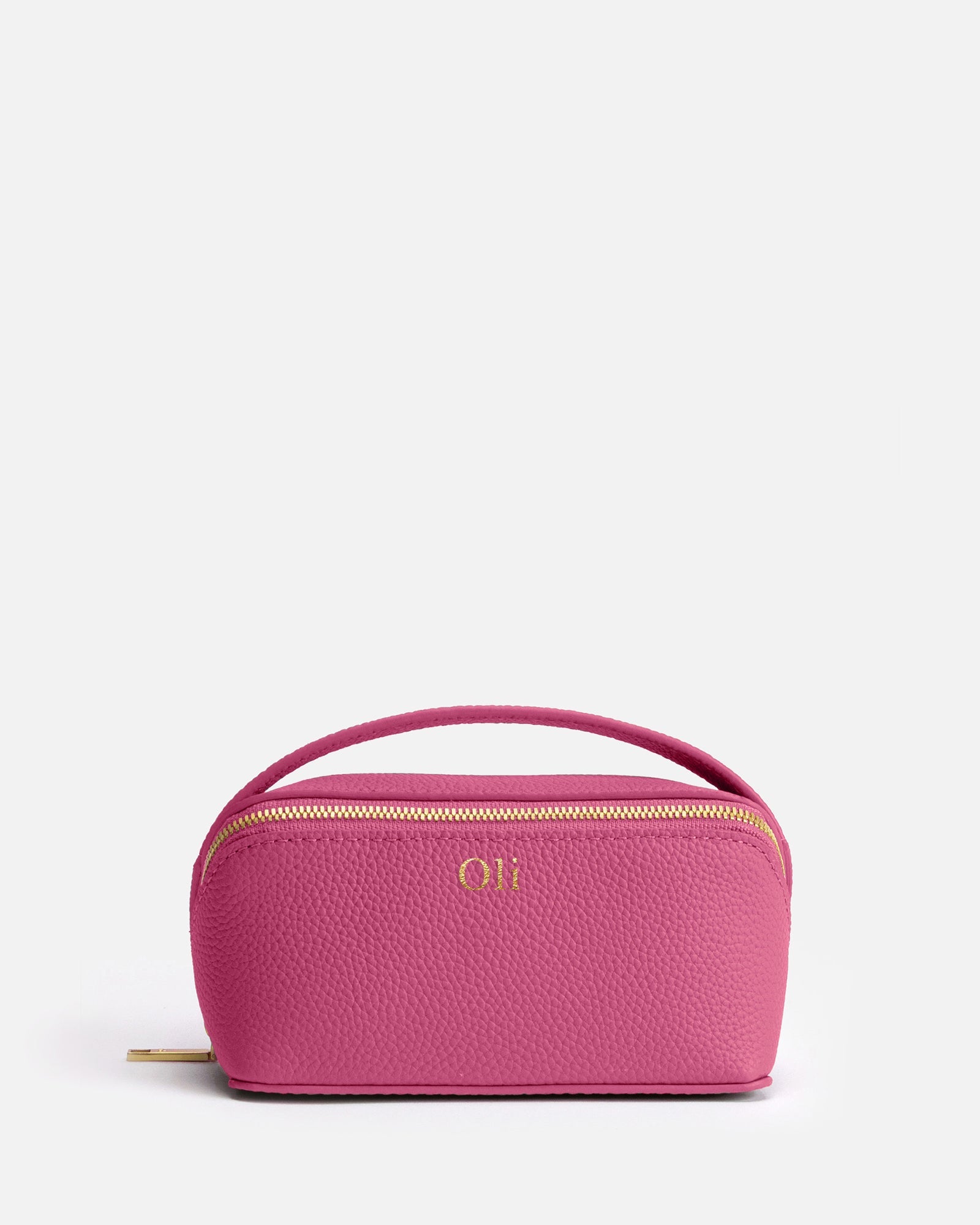 Image of Health & Beauty. Product name - OLIVIA MEDIUM TRAVEL CASE in Fushia colour by brand - GROUP48