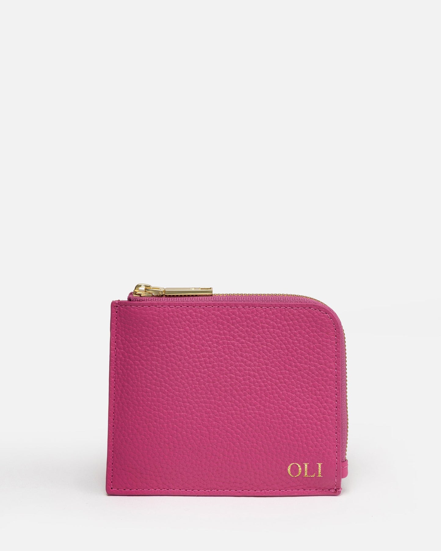 Image of Wallets & Money Clips. Product name - OLIVIA WALLET WITH CARD HOLDER in Fushia colour by brand - GROUP48