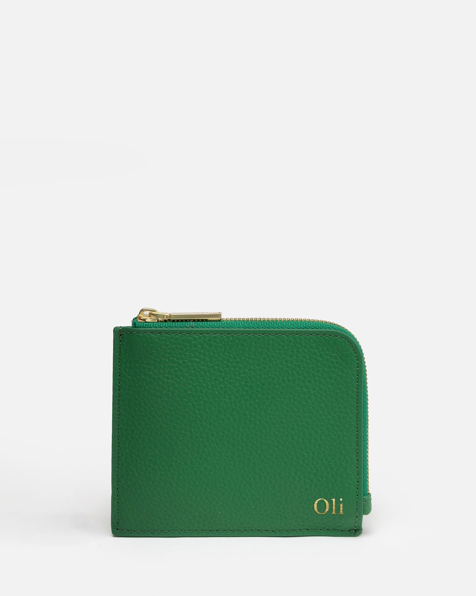 Image of Wallets & Money Clips. Product name - OLIVIA WALLET WITH CARD HOLDER in Emerald colour by brand - GROUP48