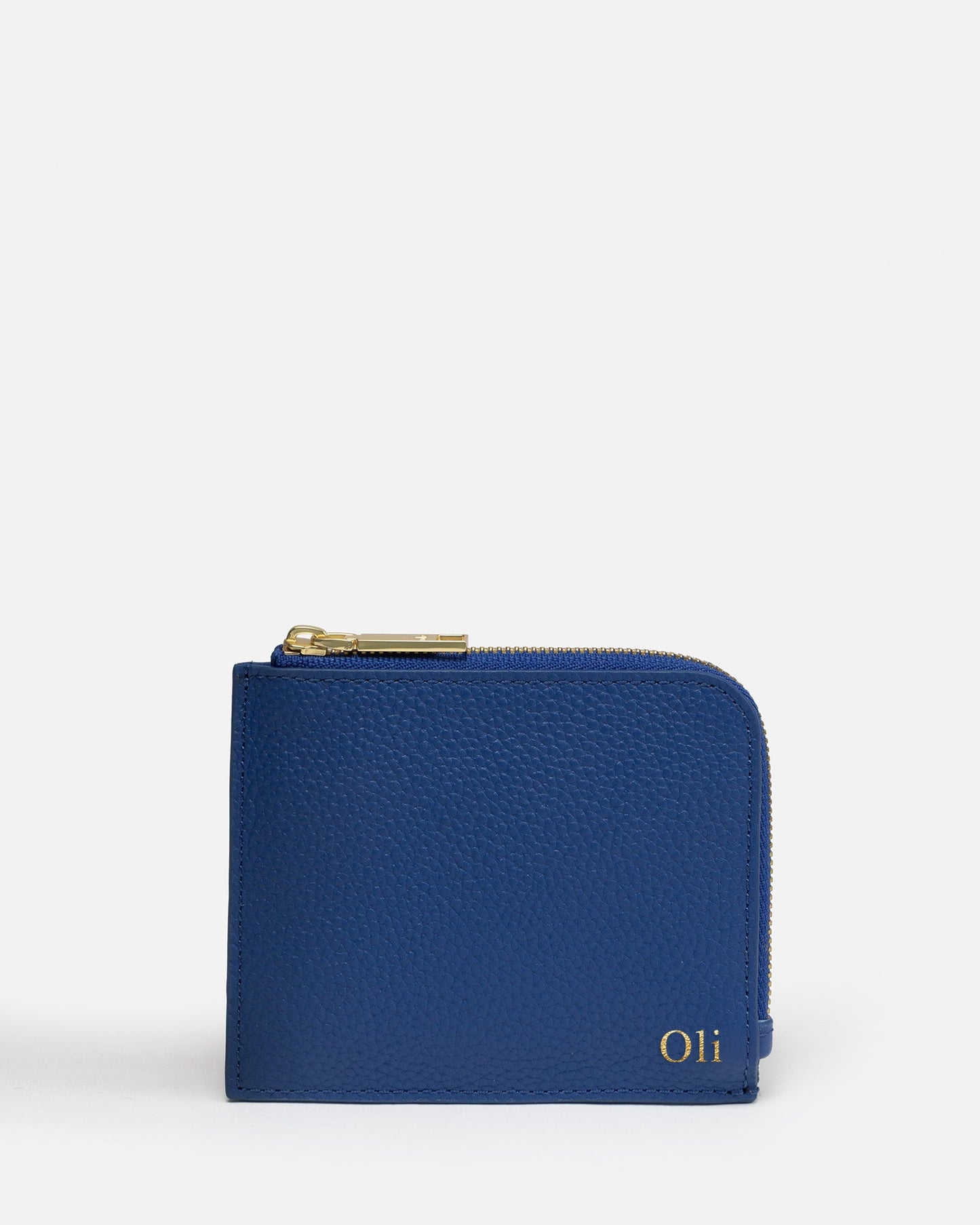 Image of Wallets & Money Clips. Product name - Olivia Wallet With Card Holder Ocean Blue in Blue colour by brand - The Daily Edited