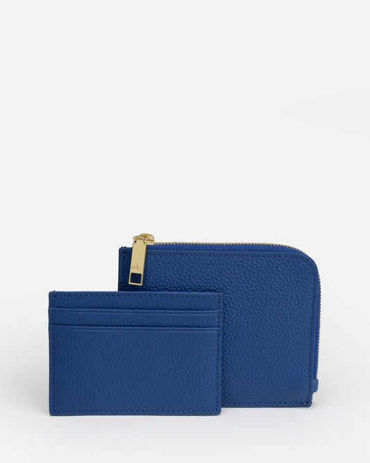 GROUP48 Olivia Wallet With Card Holder Ocean (Blue)