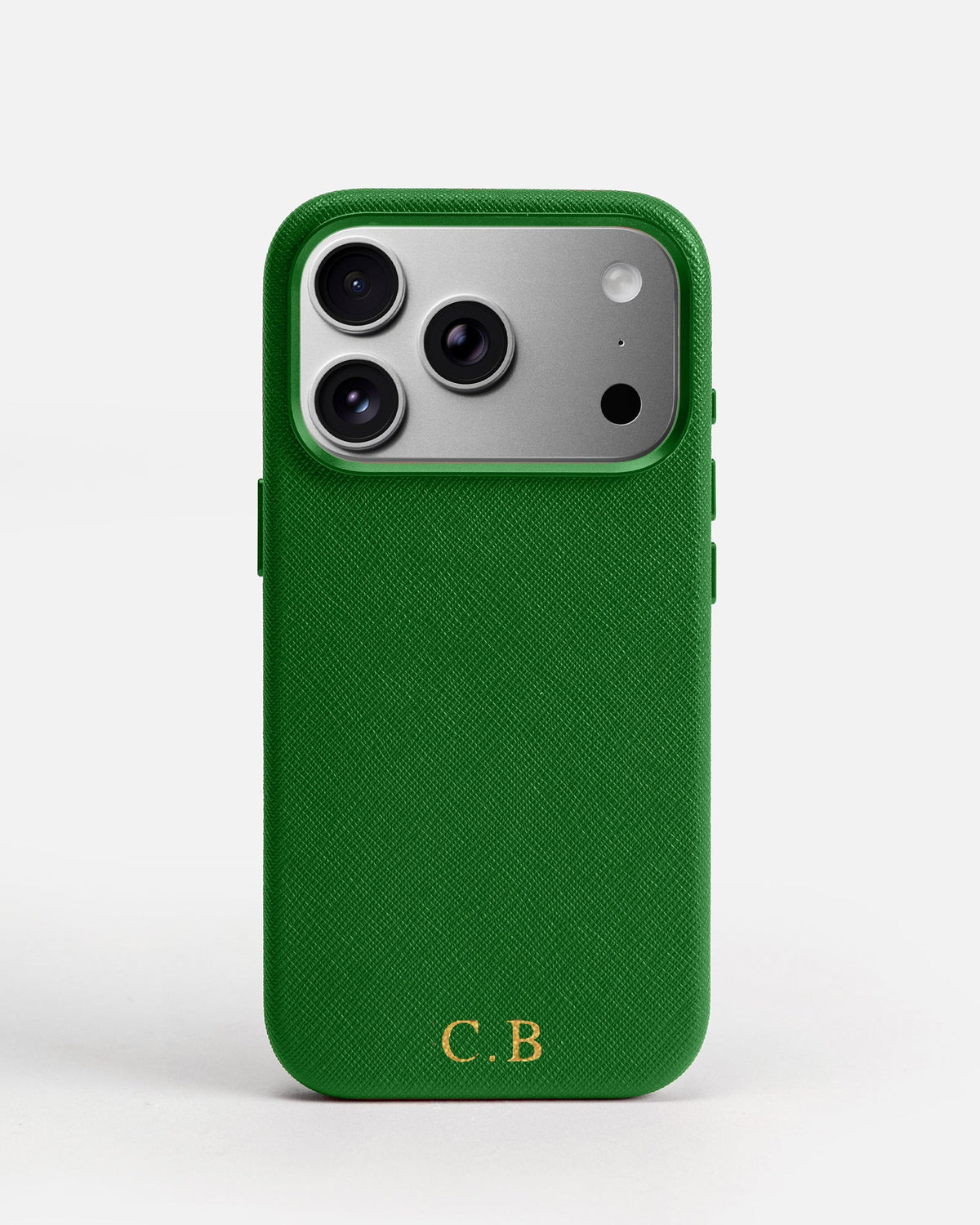 Image of Mobile Phone Cases. Product name - iPhone 17 Pro Case Emerald in Emerald colour by brand - The Daily Edited