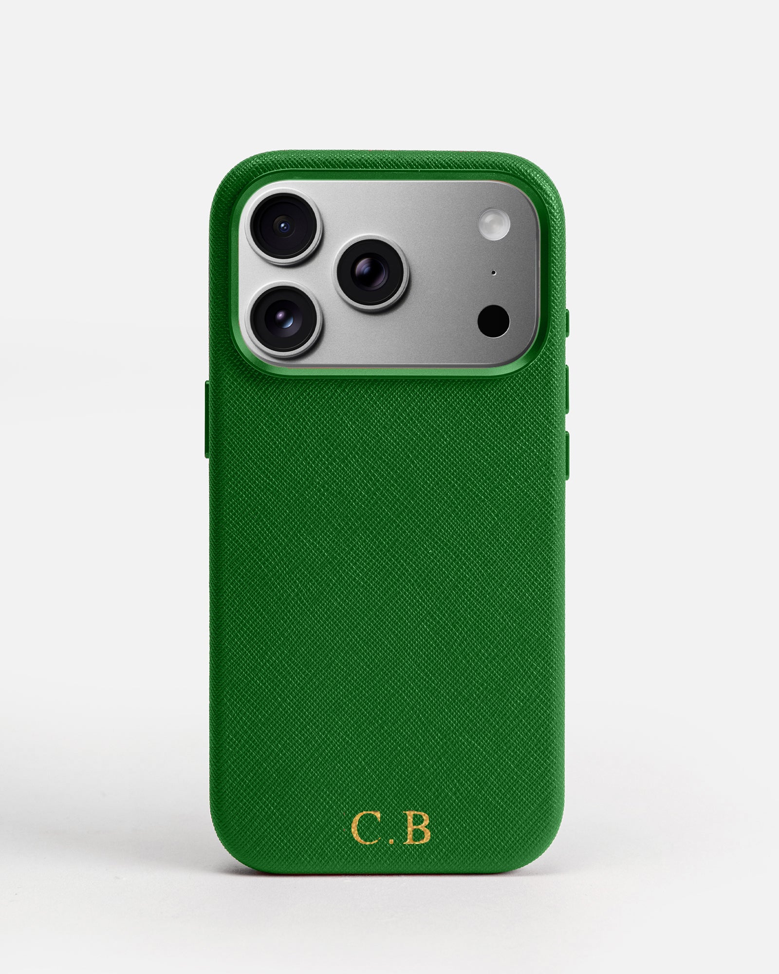 Image of Mobile Phone Cases. Product name - iPhone 17 Pro Case Emerald in Emerald colour by brand - The Daily Edited