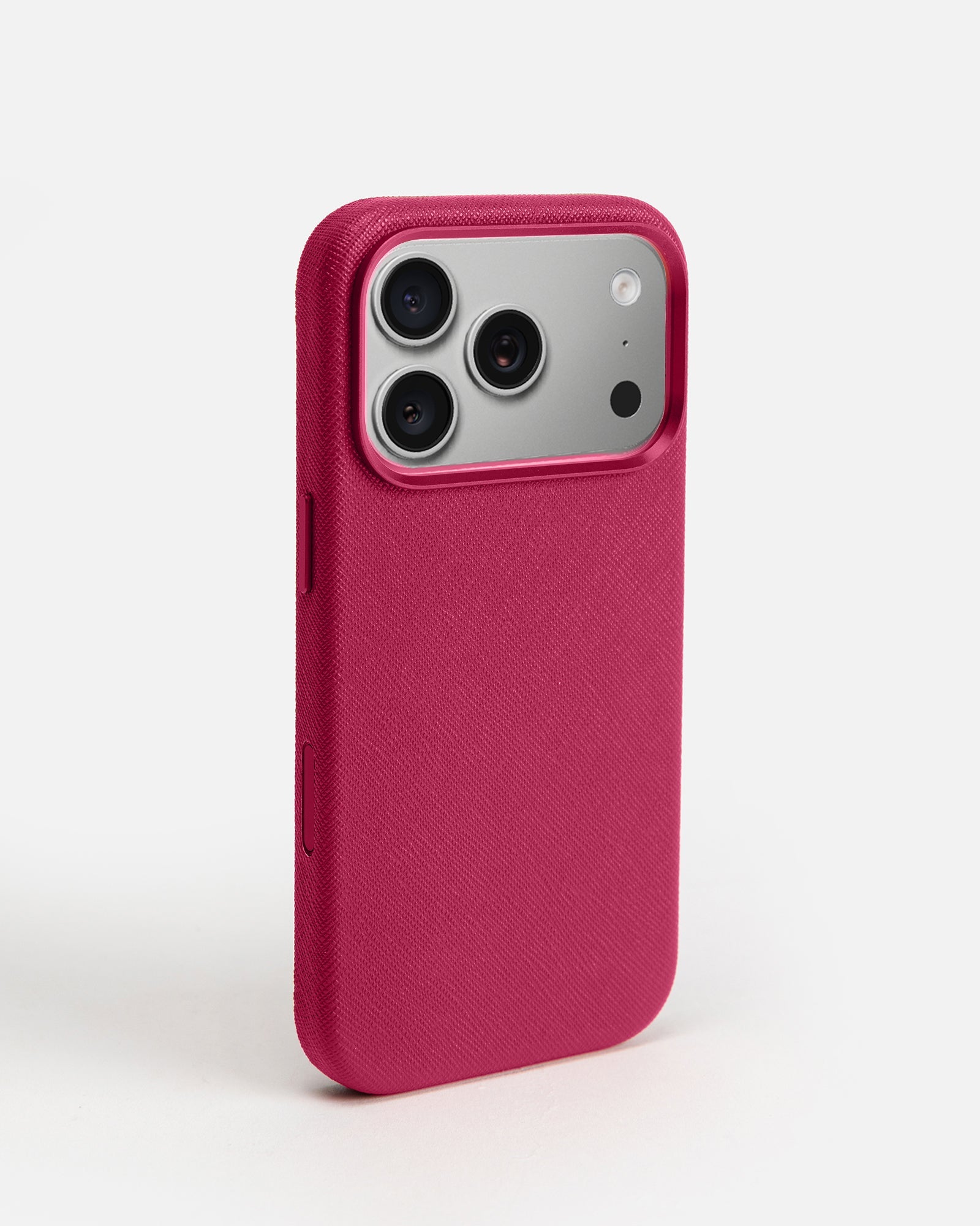 Image of Mobile Phone Cases. Product name - iPhone 17 Pro Case Fuchsia in Fuchsia colour by brand - GROUP48