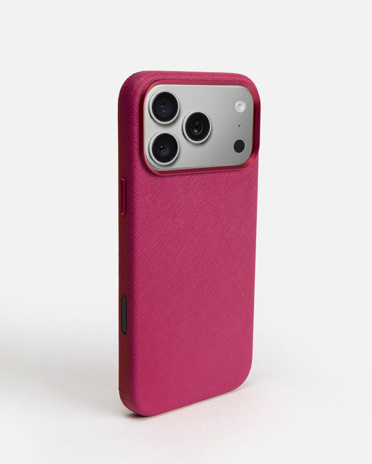 Image of Mobile Phone Cases. Product name - iPhone 17 Pro Max Case Fuchsia in Fuchsia colour by brand - GROUP48