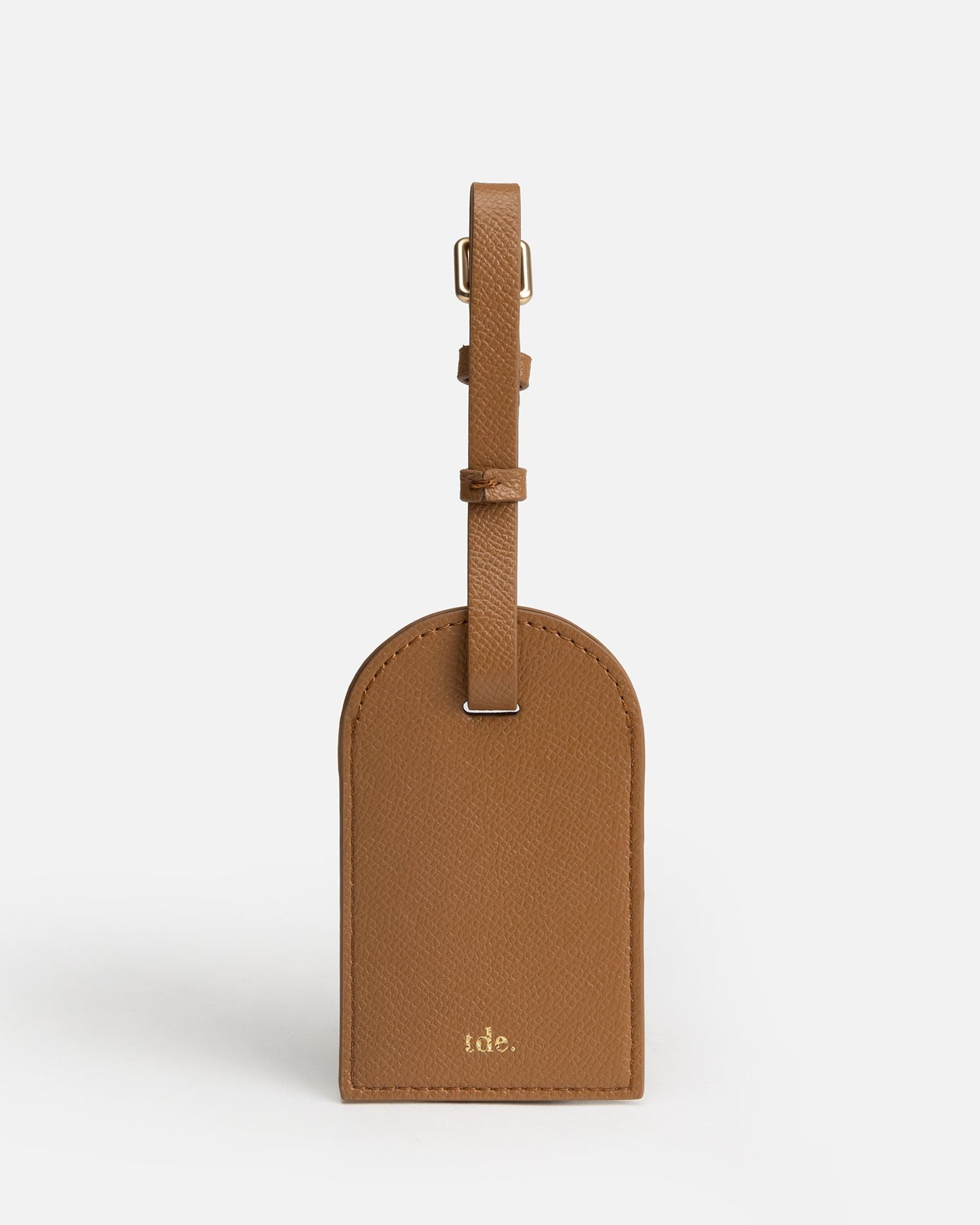 The Daily Edited Essentials Square Luggage Tag (Tan)