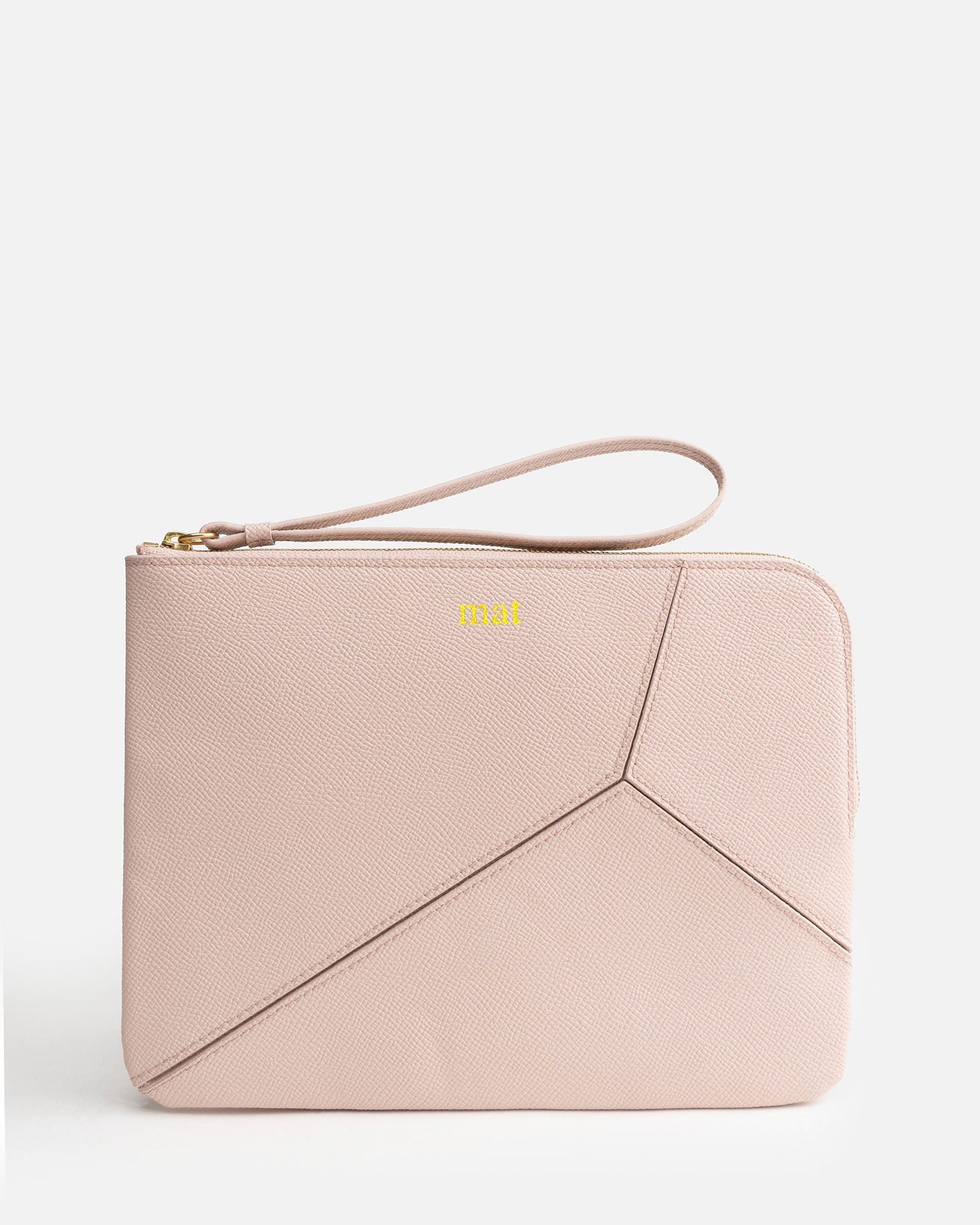 Image of Bags. Product name - Frankie Pouch Light Pink in Pink colour by brand - The Daily Edited