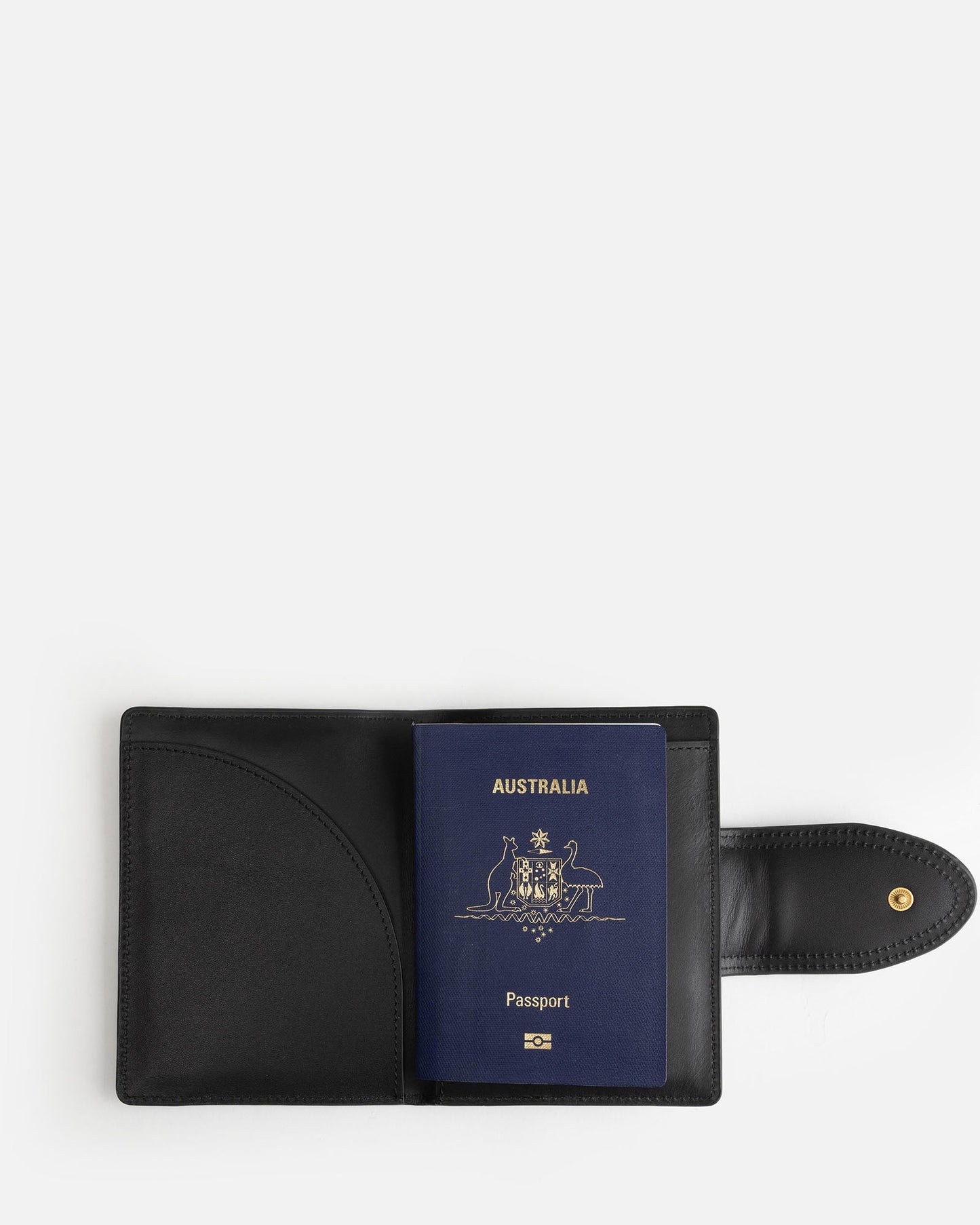 The Daily Edited Zara Passport Holder (Black)
