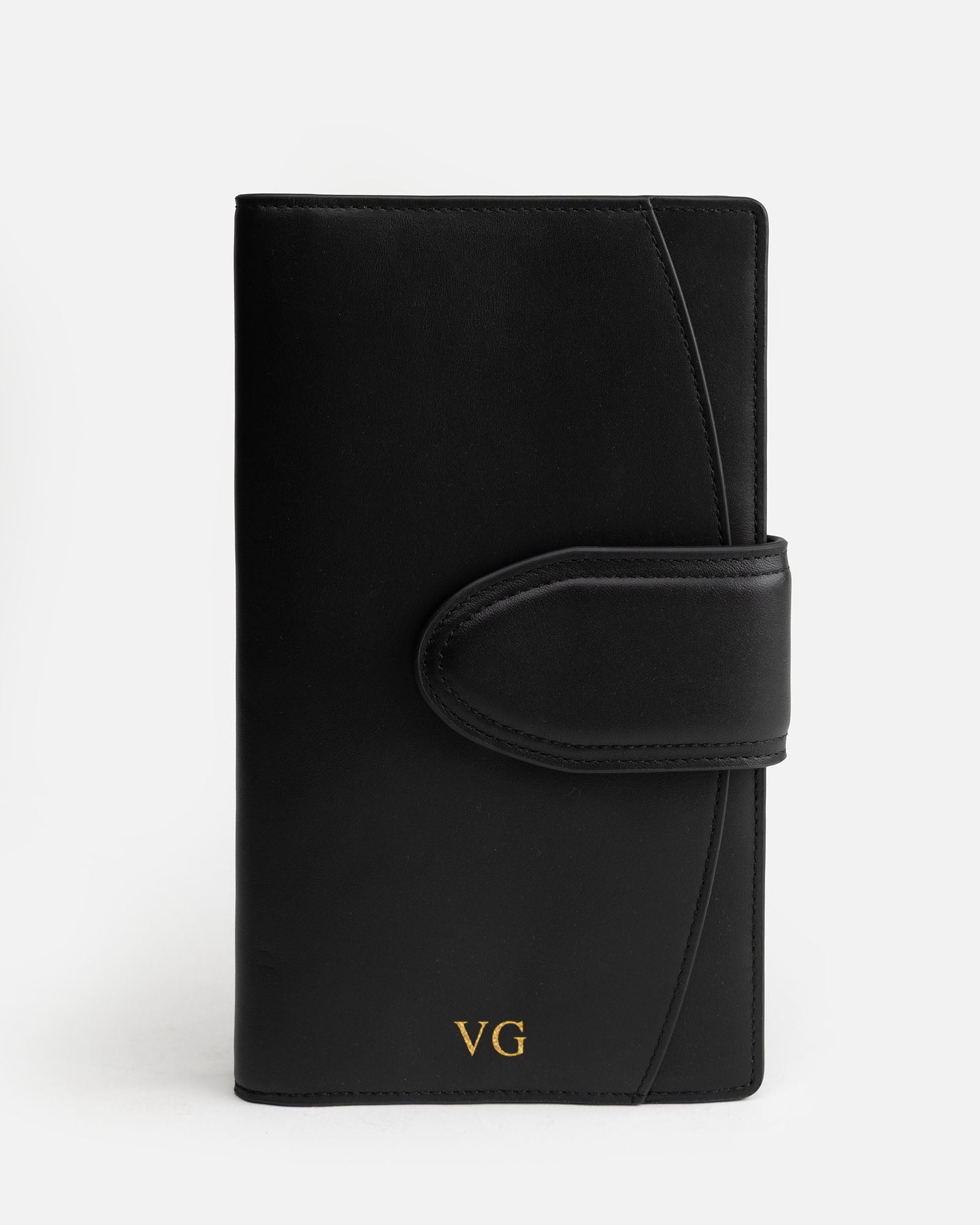 Image of Wallets & Money Clips. Product name - Zara Travel Wallet Black in Black colour by brand - The Daily Edited