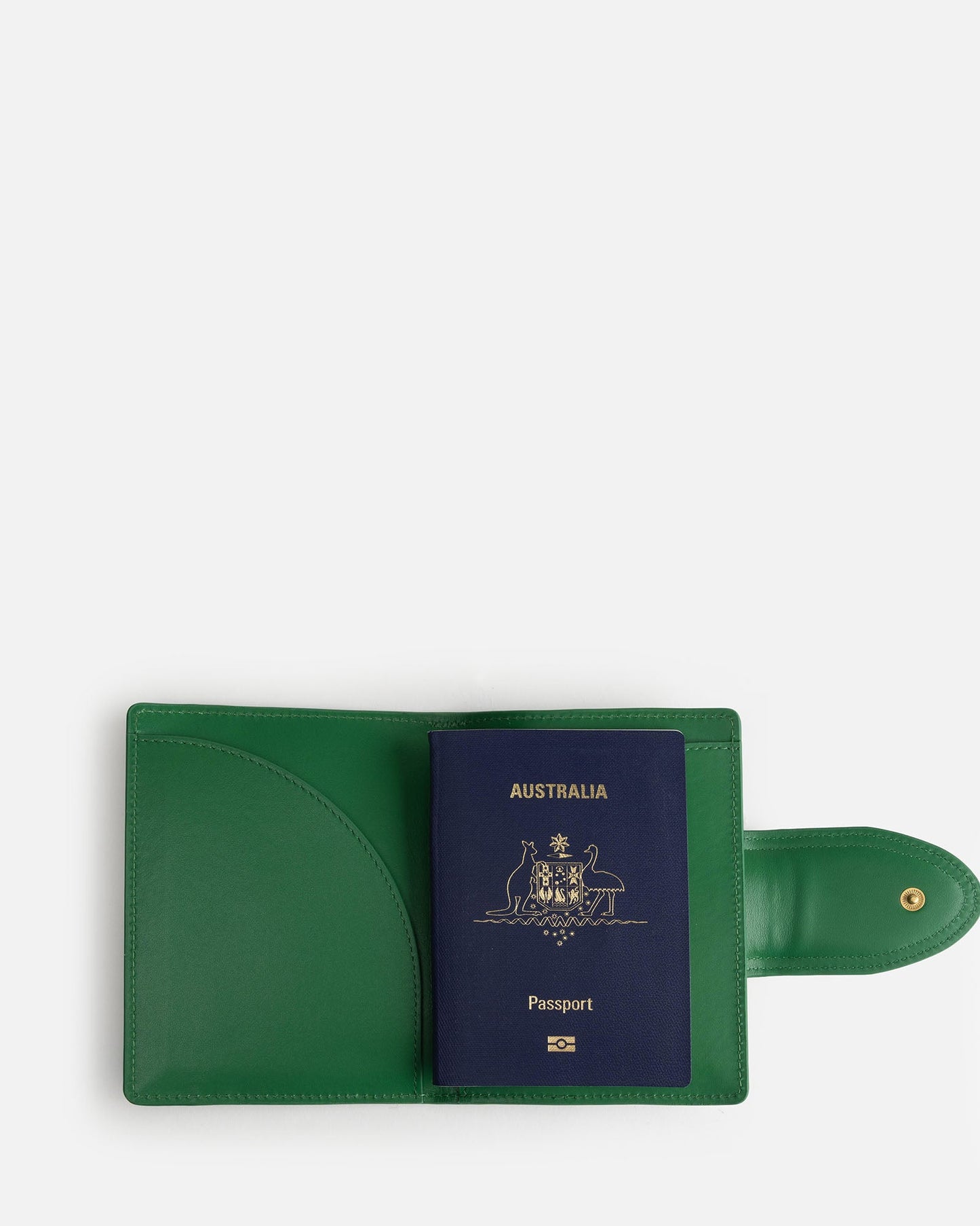 The Daily Edited Zara Passport Holder Bold (Green)