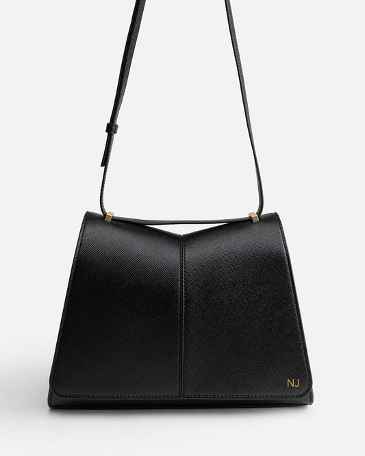 Image of Bags. Product name - Frankie Day Bag Black in Black colour by brand - The Daily Edited