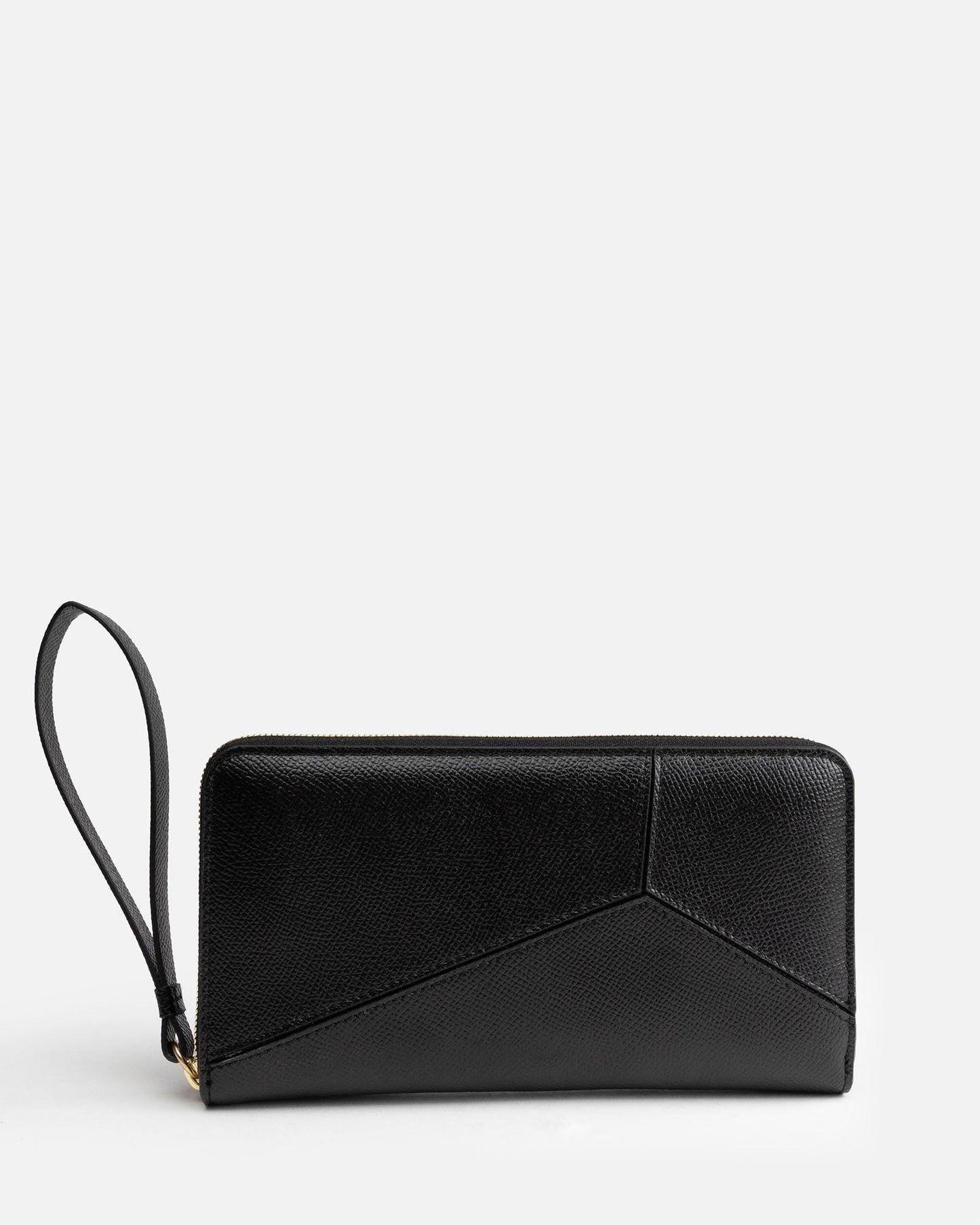The Daily Edited Frankie Zip Wallet (Black)