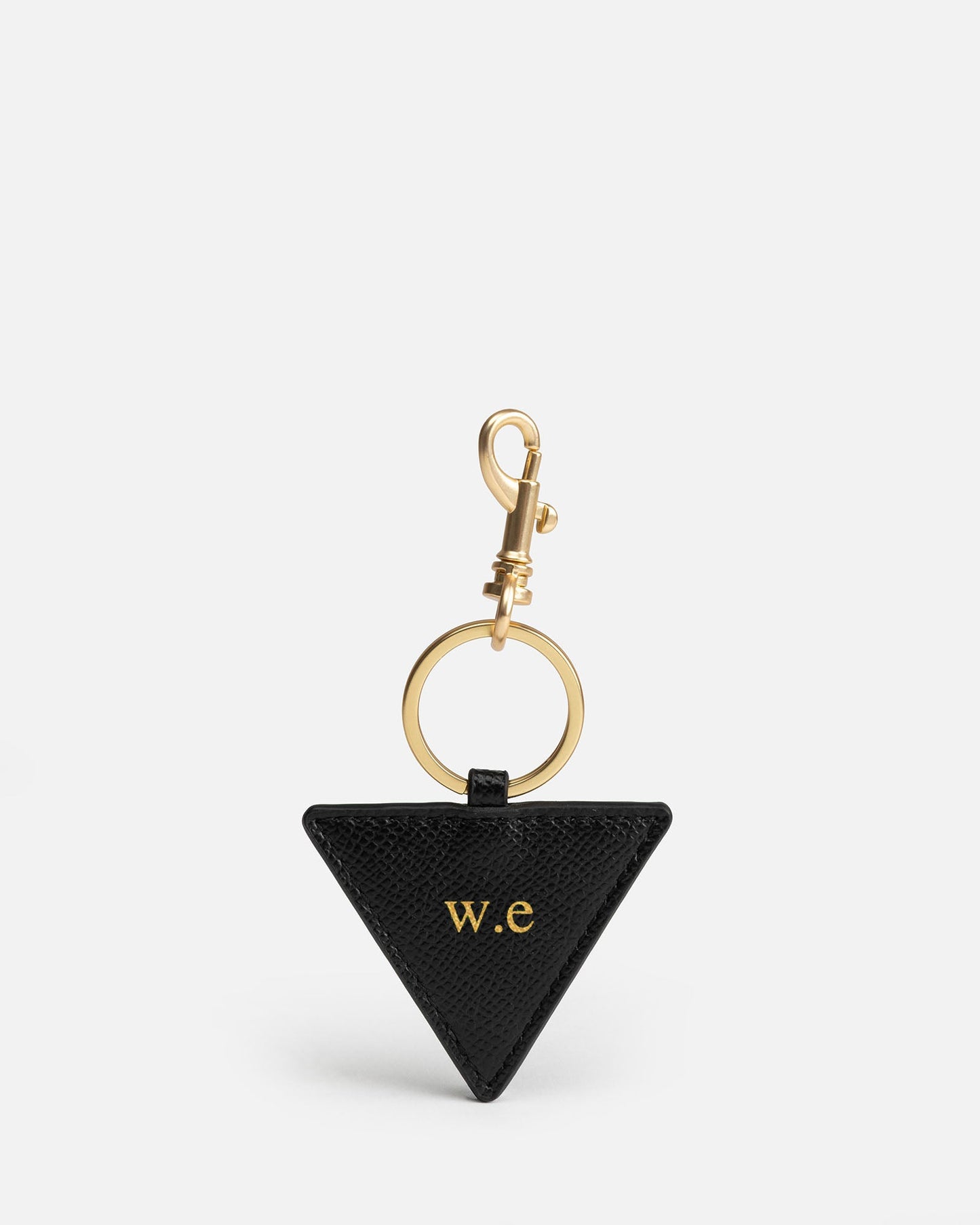 Image of Keychains. Product name - Frankie Keyring Black in Black colour by brand - The Daily Edited