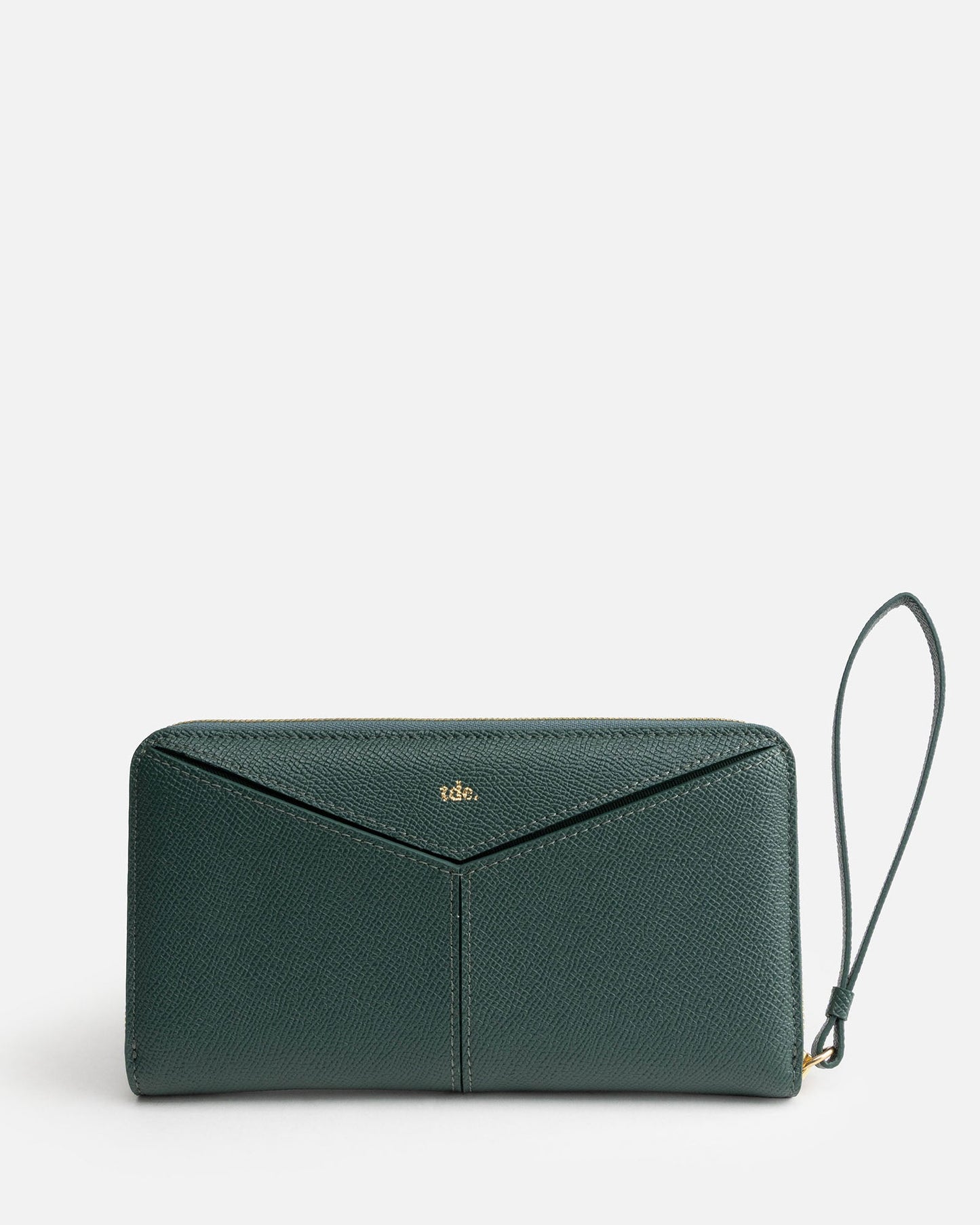 The Daily Edited Frankie Zip Wallet (Green)