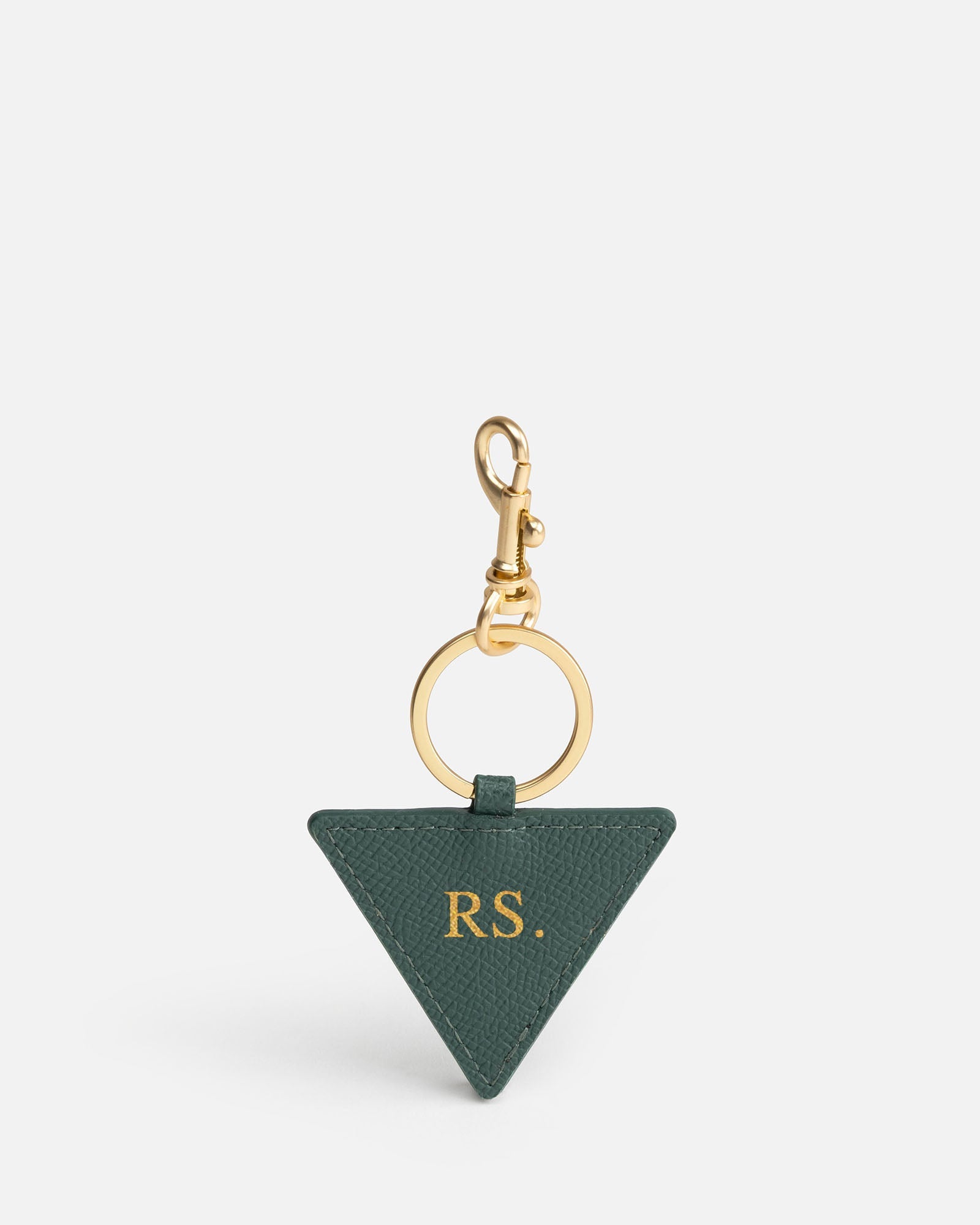 Image of Keychains. Product name - Frankie Keyring Green in Green colour by brand - The Daily Edited