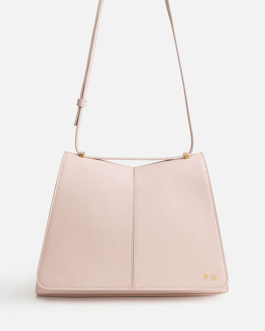 Image of Bags. Product name - Frankie Day Bag Light Pink in Pink colour by brand - The Daily Edited