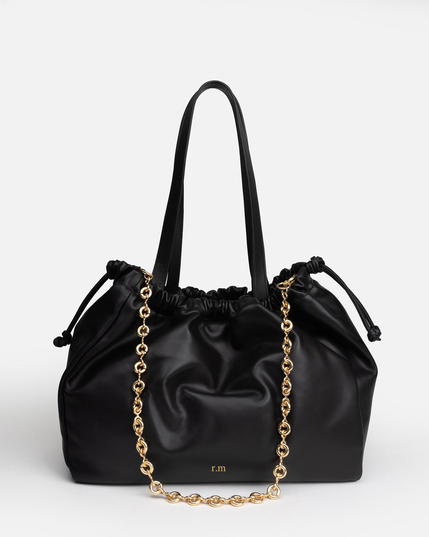 Image of Bags. Product name - Remy Tote Black in Black colour by brand - The Daily Edited