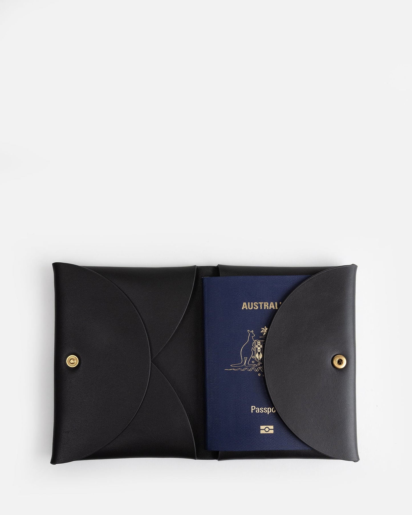 The Daily Edited Remy Passport Sleeve (Black)