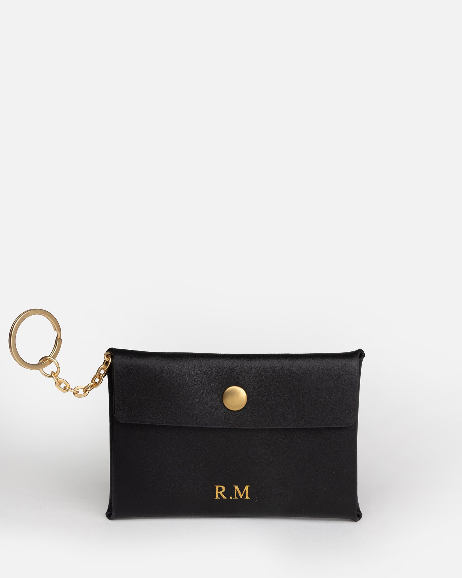 Image of Coin Purses. Product name - Remy Coin Purse Black in Black colour by brand - The Daily Edited