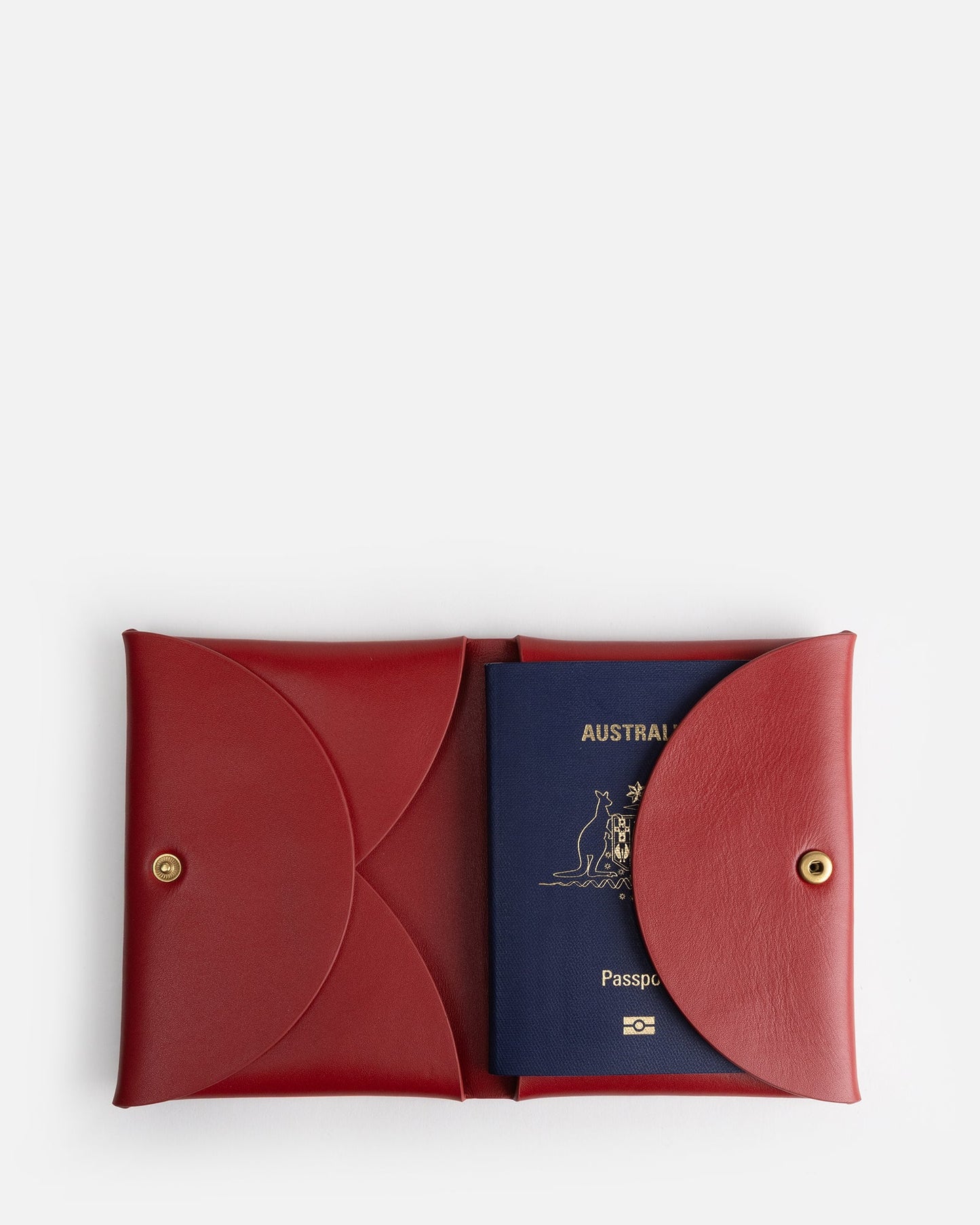 The Daily Edited Remy Passport Sleeve (Red)