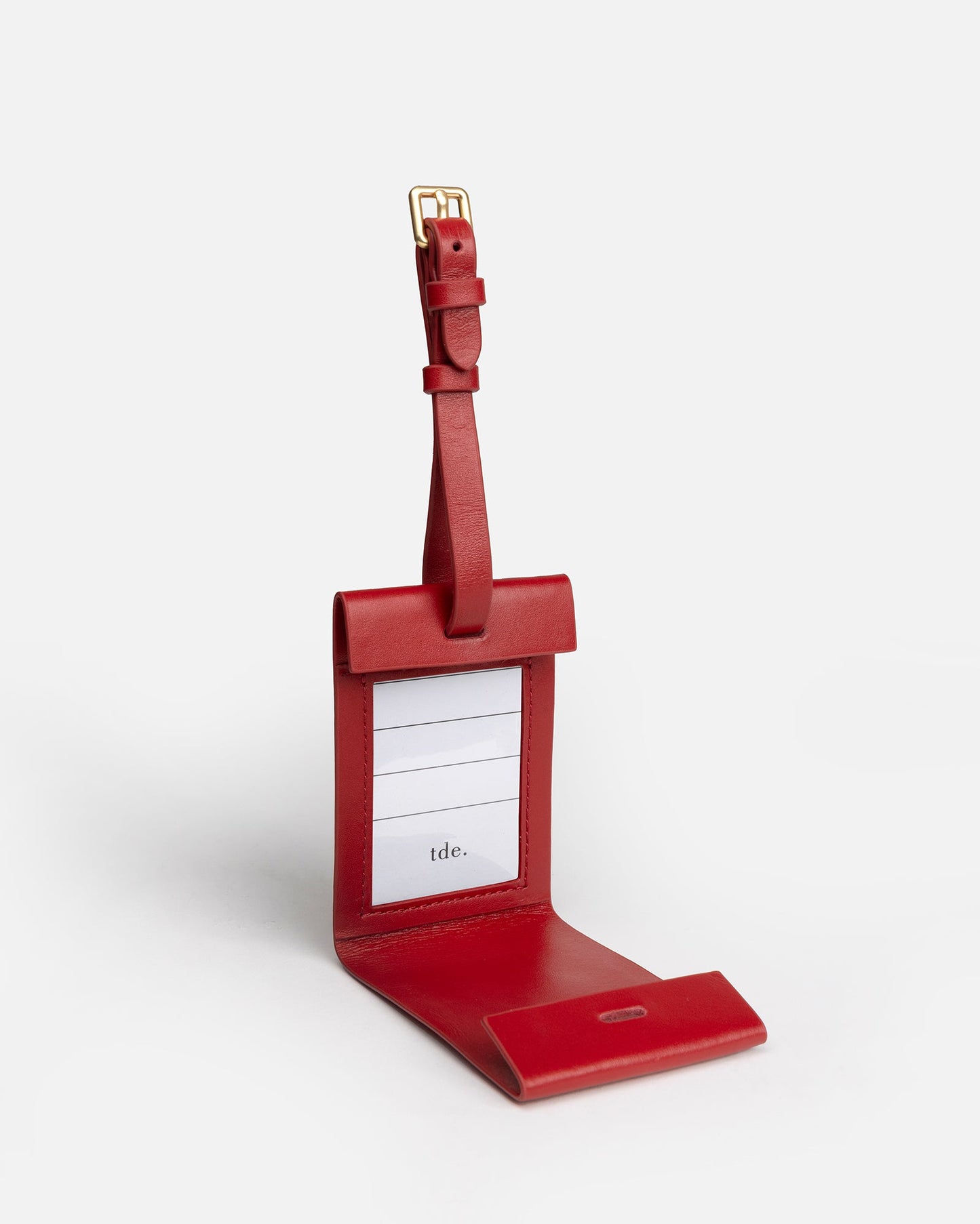 The Daily Edited Remy Luggage Tag (Red)