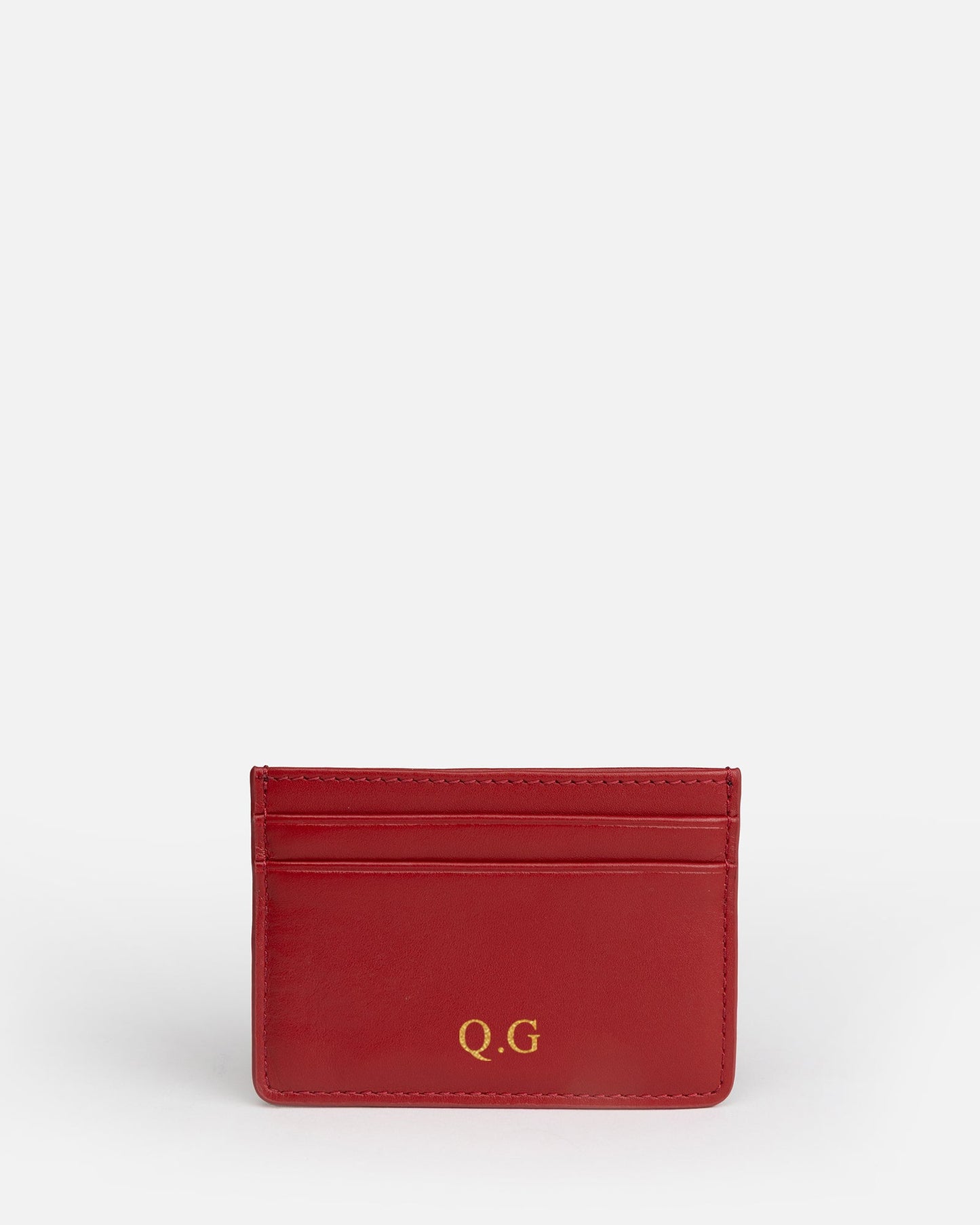 Image of Wallets & Money Clips. Product name - Remy Card Holder Red in Red colour by brand - The Daily Edited