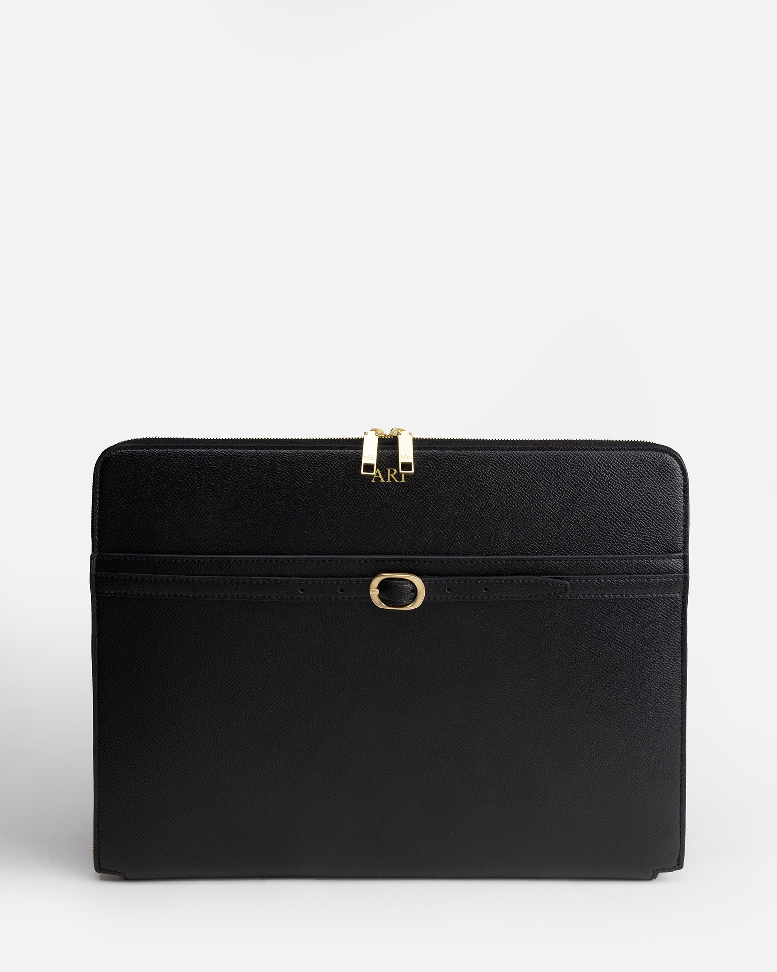 Image of Electronics Accessories. Product name - Aria 13" Laptop Cover Black in Black colour by brand - The Daily Edited