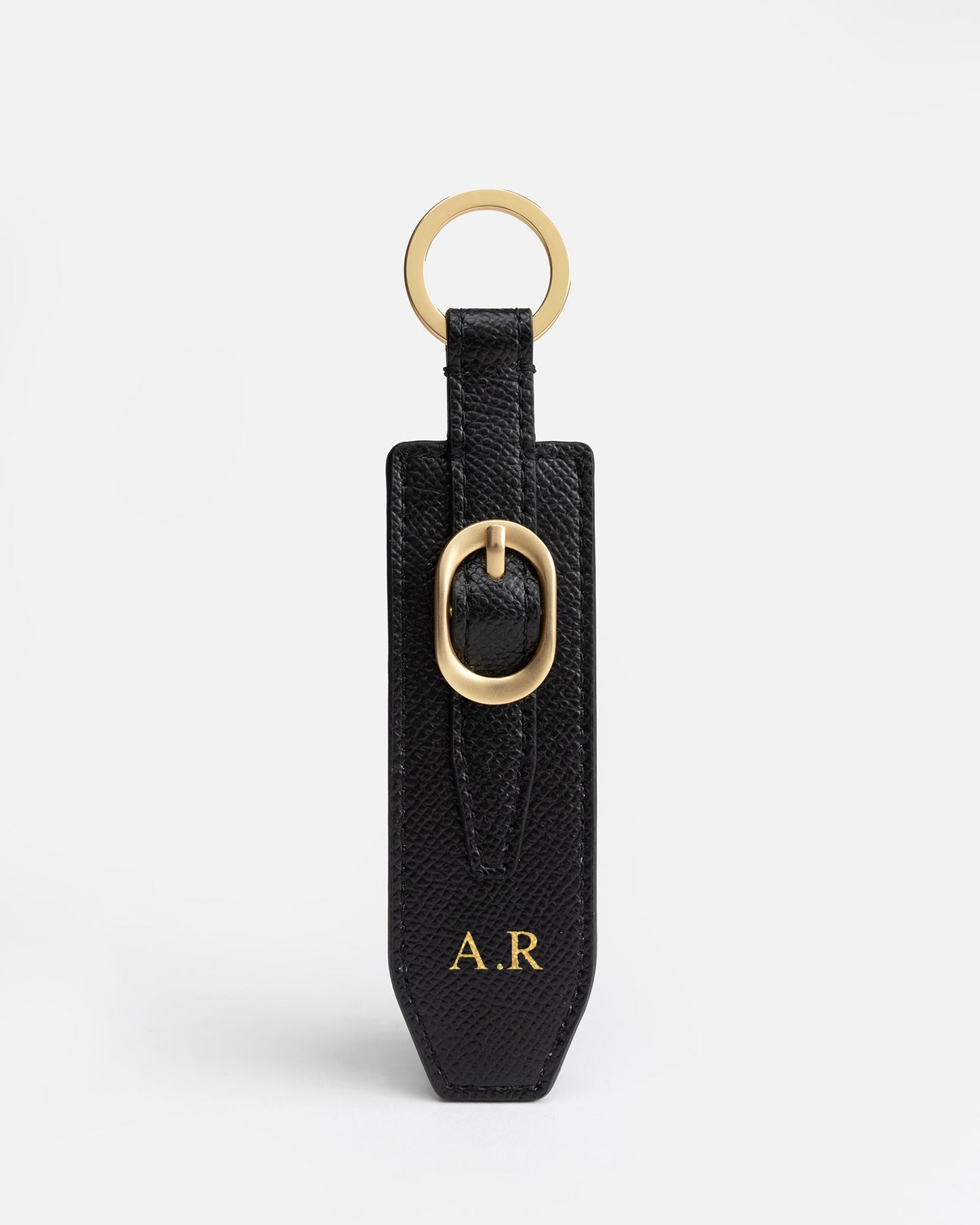 Image of Keychains. Product name - Aria Keyring Black in Black colour by brand - The Daily Edited