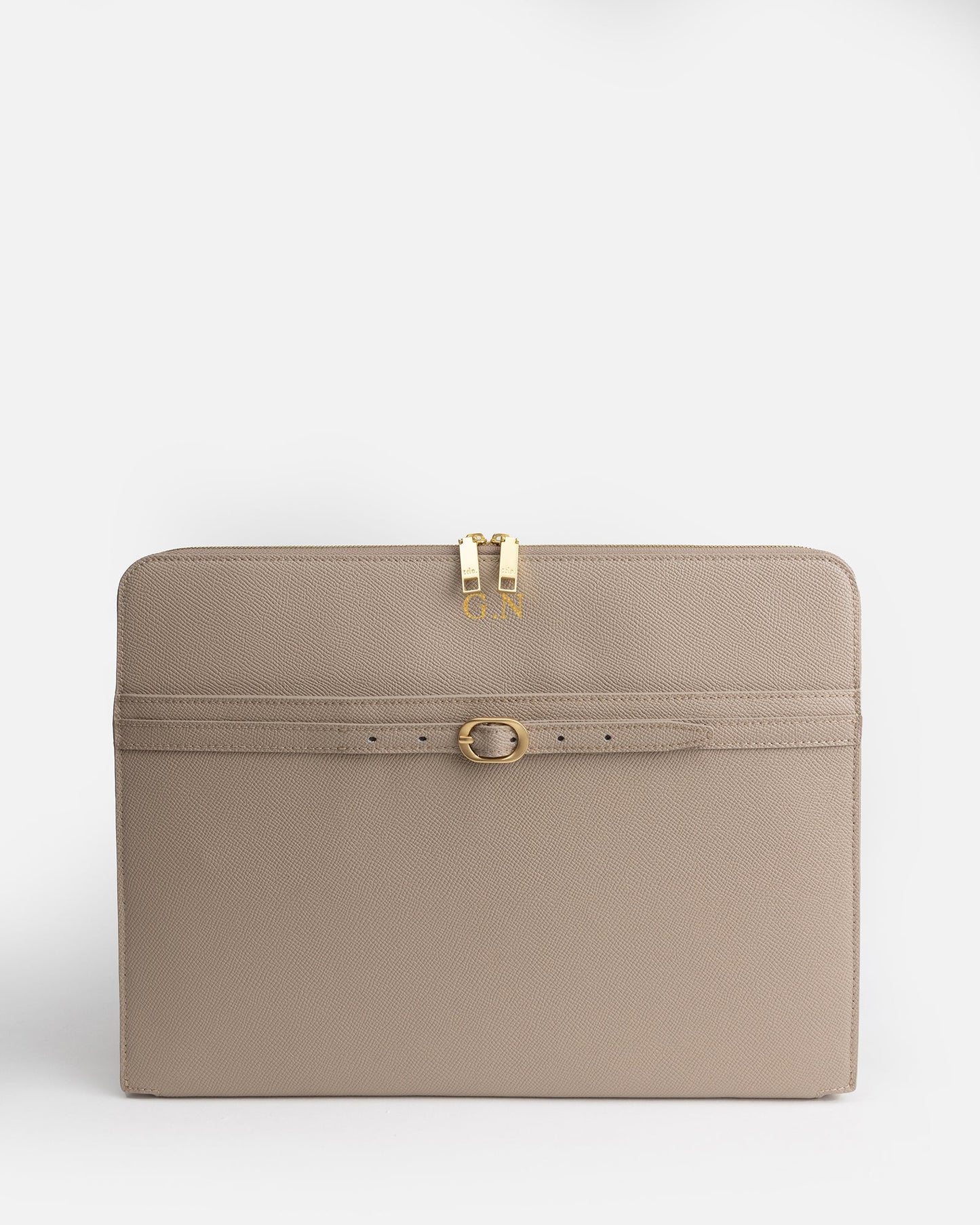 Image of Electronics Accessories. Product name - Aria 13" Laptop Cover Sepia in Sepia colour by brand - The Daily Edited