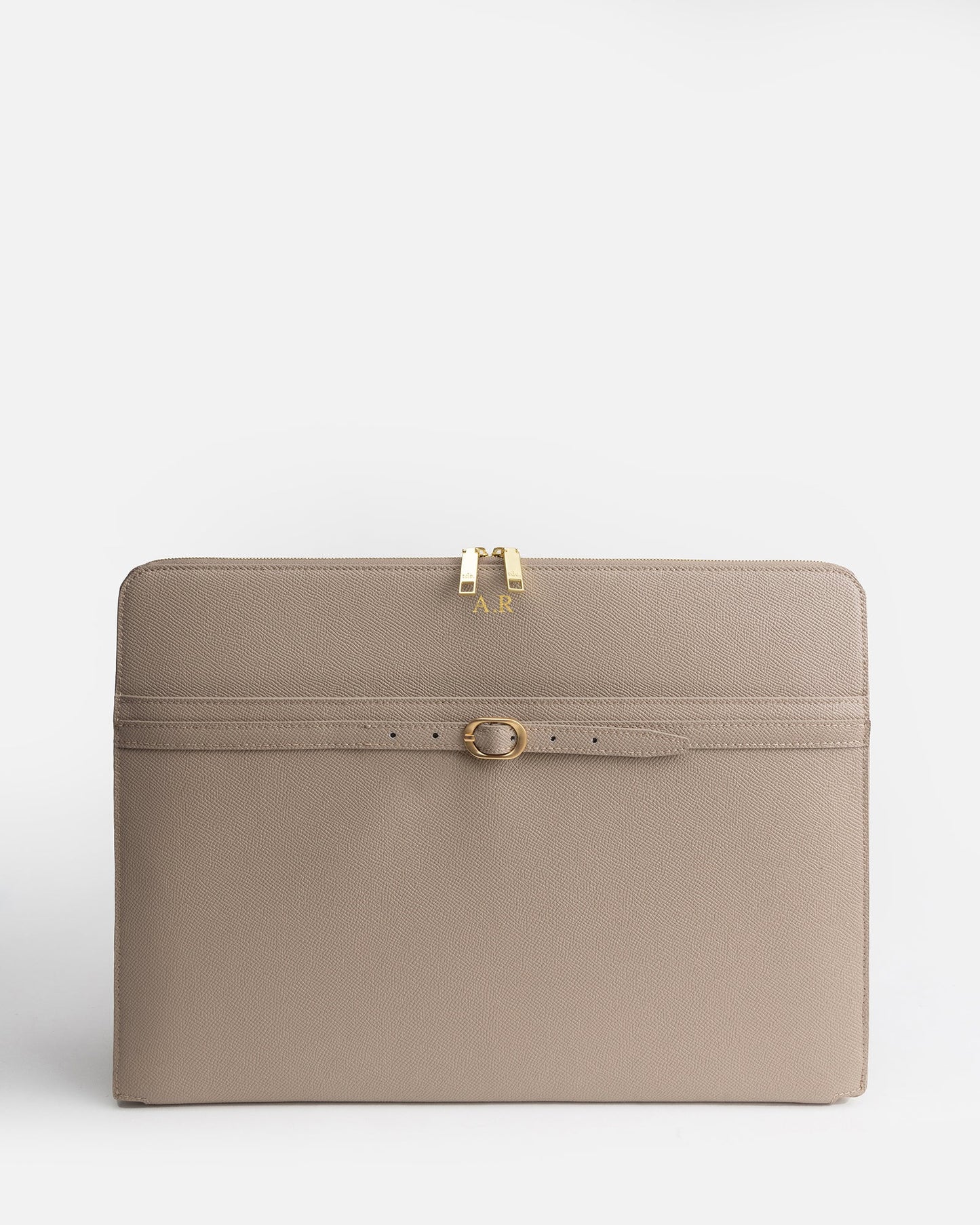 Image of Electronics Accessories. Product name - Aria 15" Laptop Cover Sepia in Sepia colour by brand - The Daily Edited