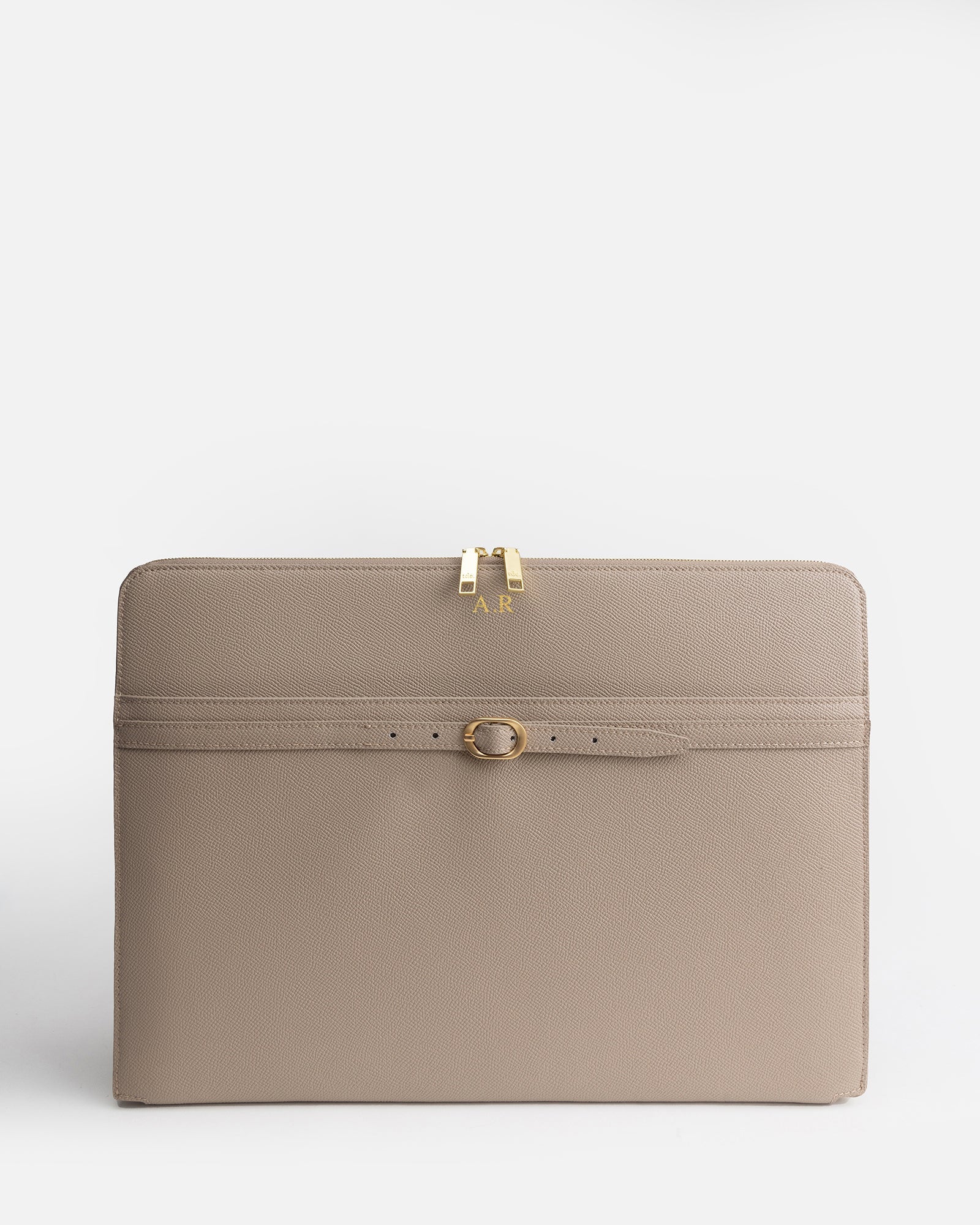 Image of Electronics Accessories. Product name - Aria 15" Laptop Cover Sepia in Sepia colour by brand - The Daily Edited