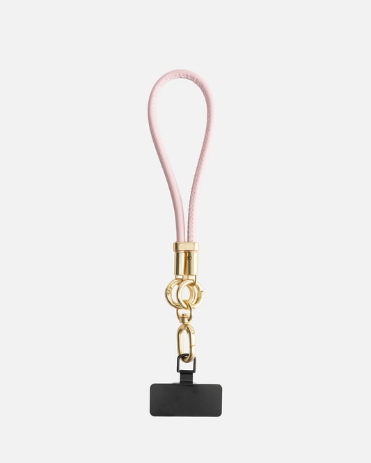 The Daily Edited Phone Wristlet (Pink)