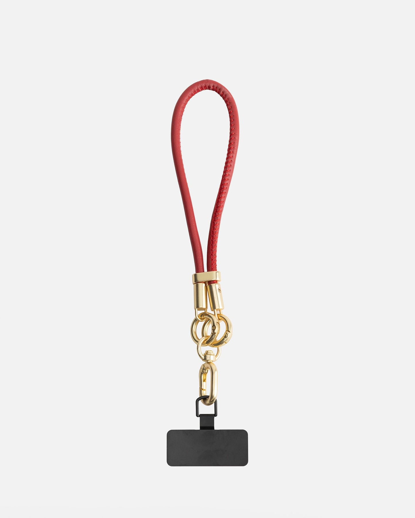 The Daily Edited Phone Wristlet (Red)